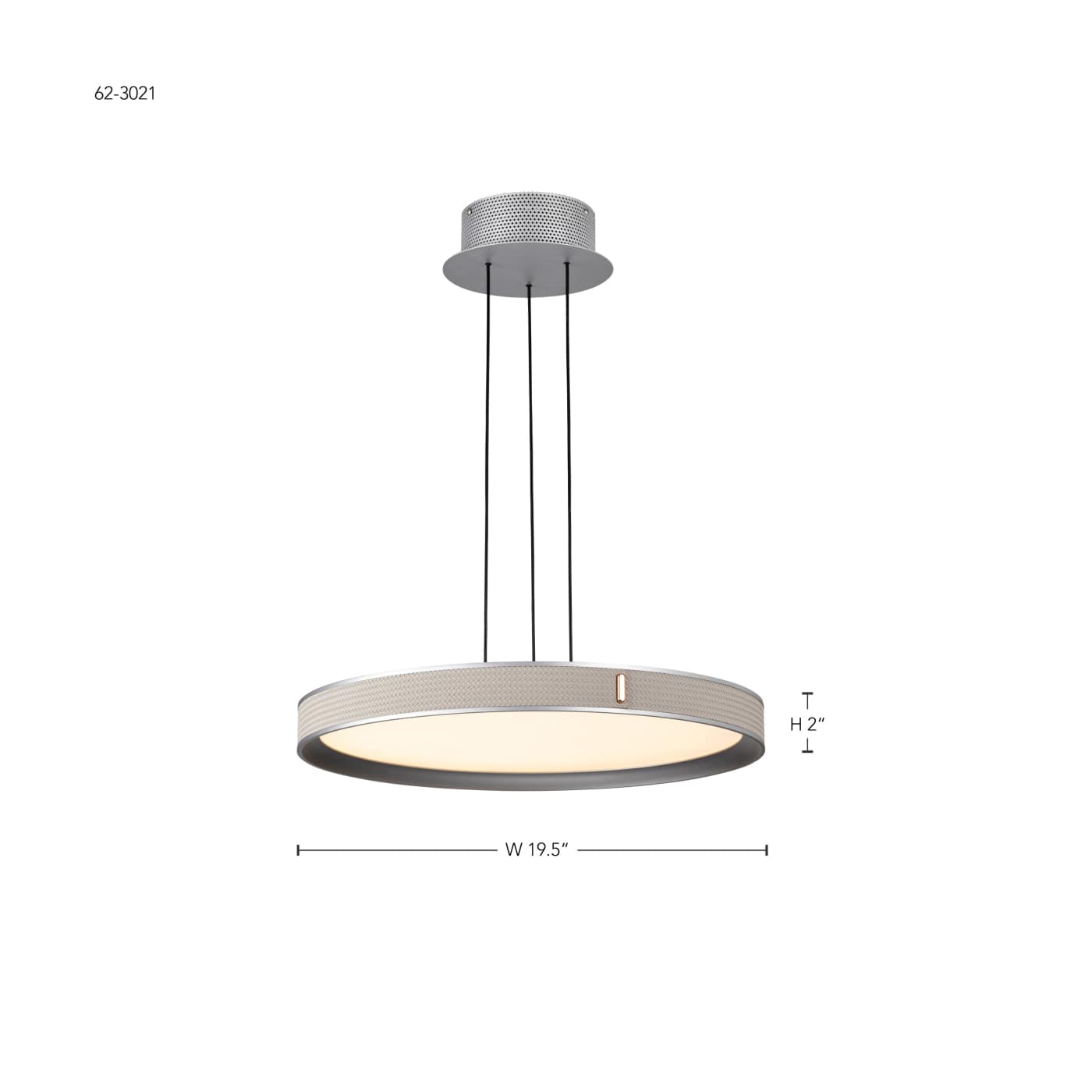 BANDON 20" LED PENDANT - 62-3021