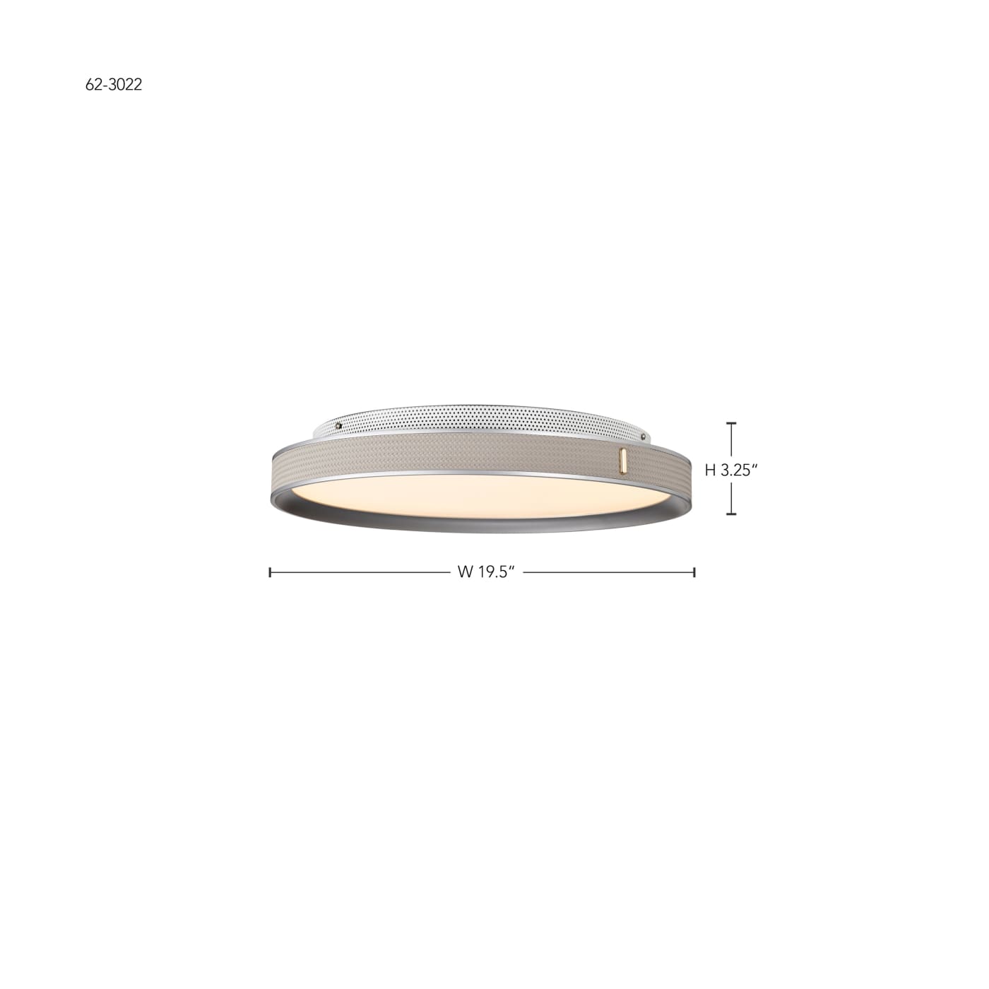 BANDON 20" LED FLUSH MOUNT - 62-3022