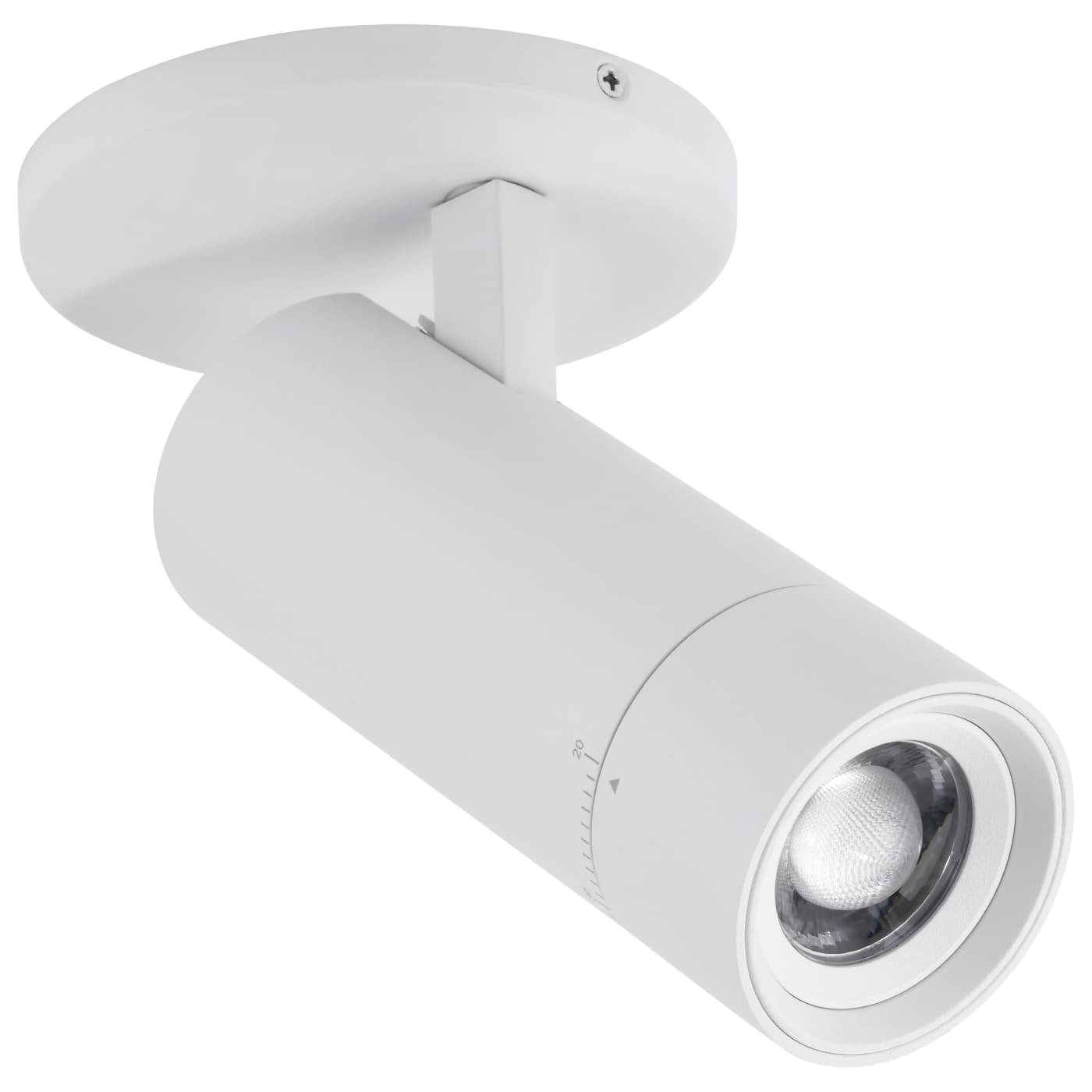 15W BEAM ADJ MONOPOINT WHT - 62-3503