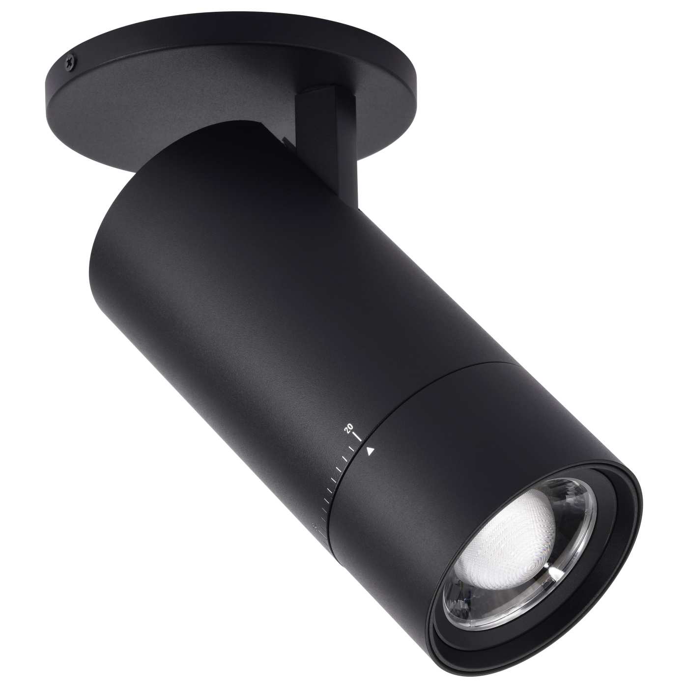 30W BEAM ADJ MONOPOINT BLK - 62-3506
