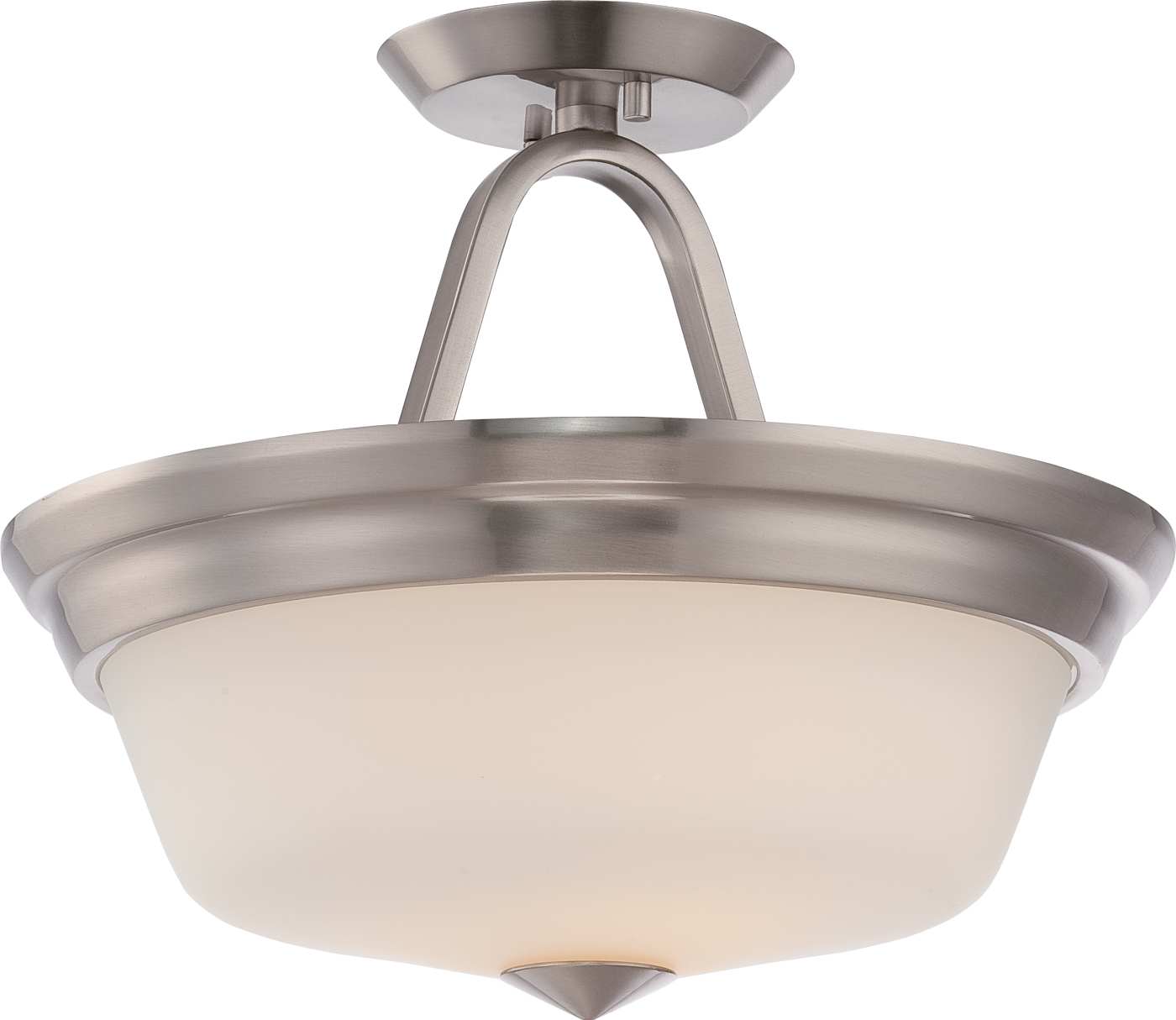 CALVIN 2 LT LED SEMI FLUSH - 62-364