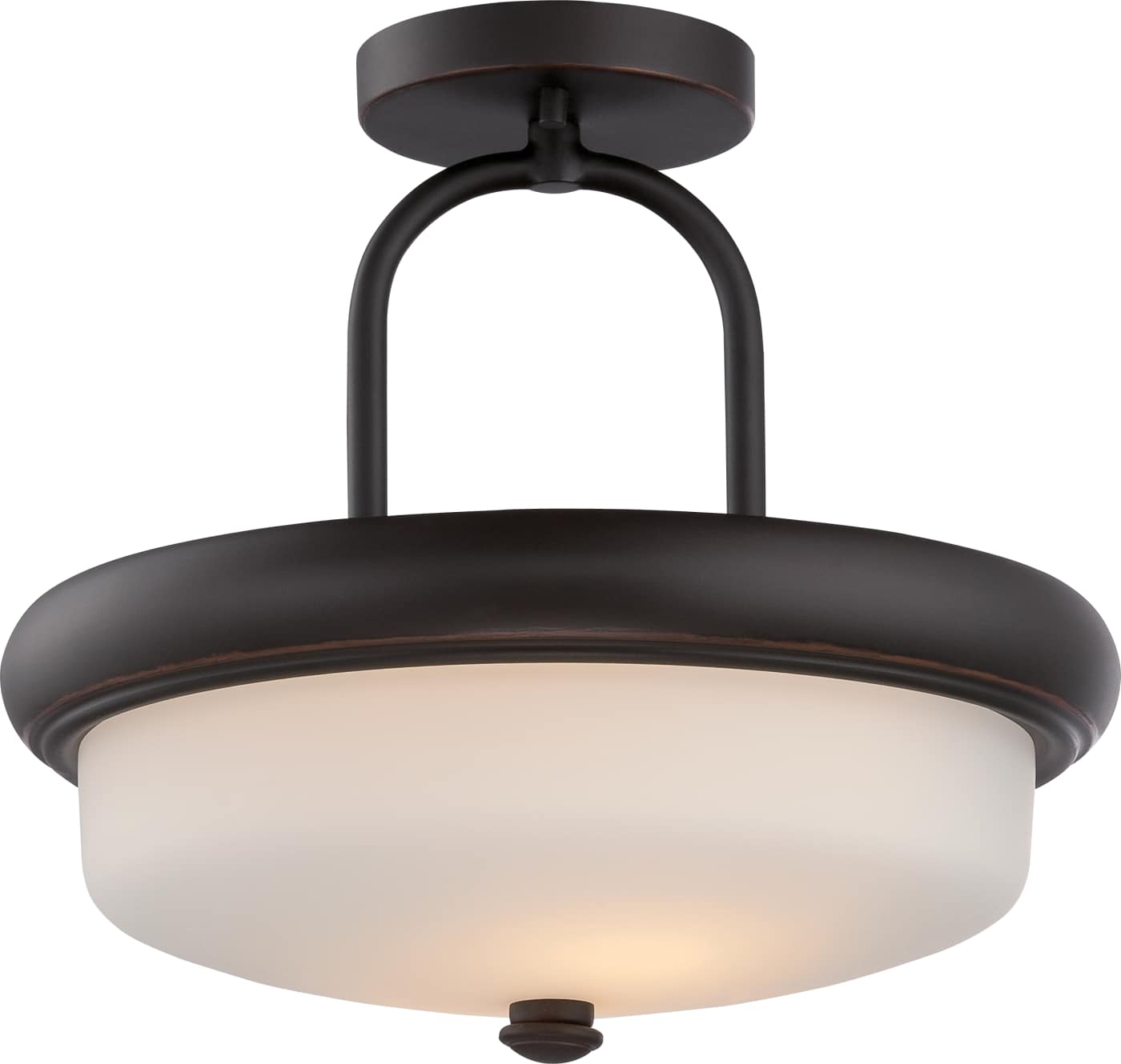DYLAN 2 LT LED SEMI FLUSH - 62-414