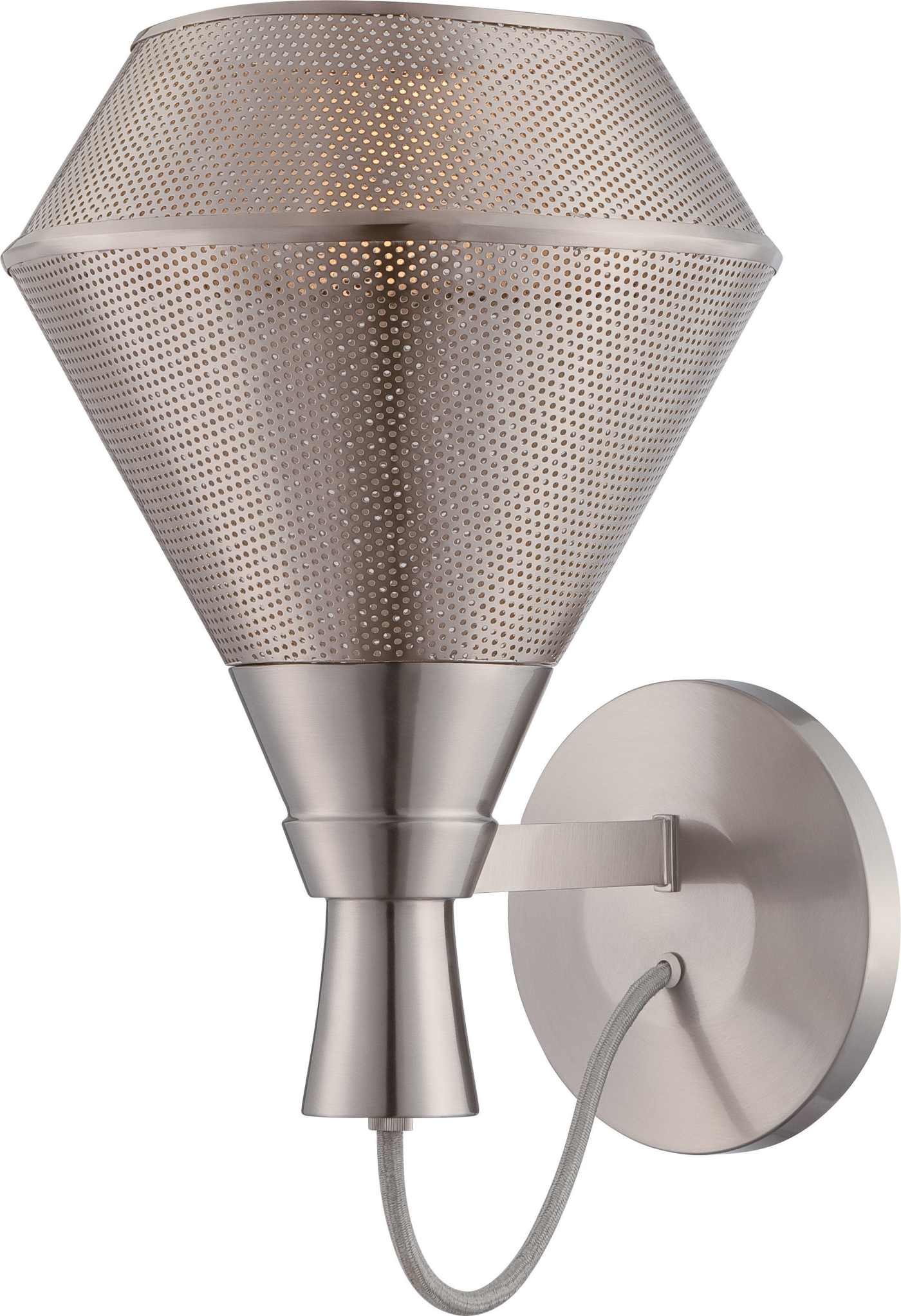 JAKE 1 LT METAL SHADE WALL - 62-475
