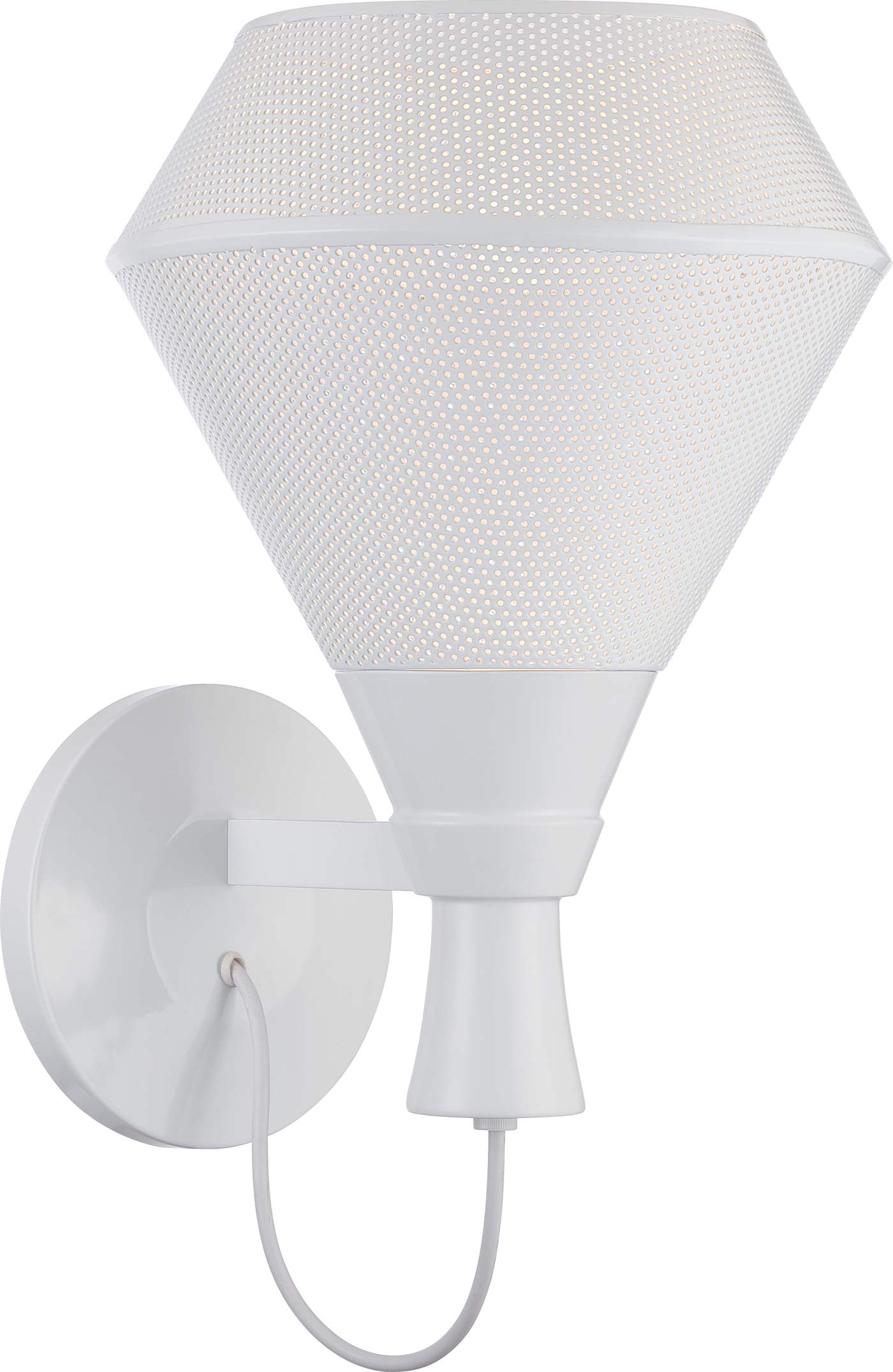 JAKE 1 LT METAL SHADE WALL - 62-485