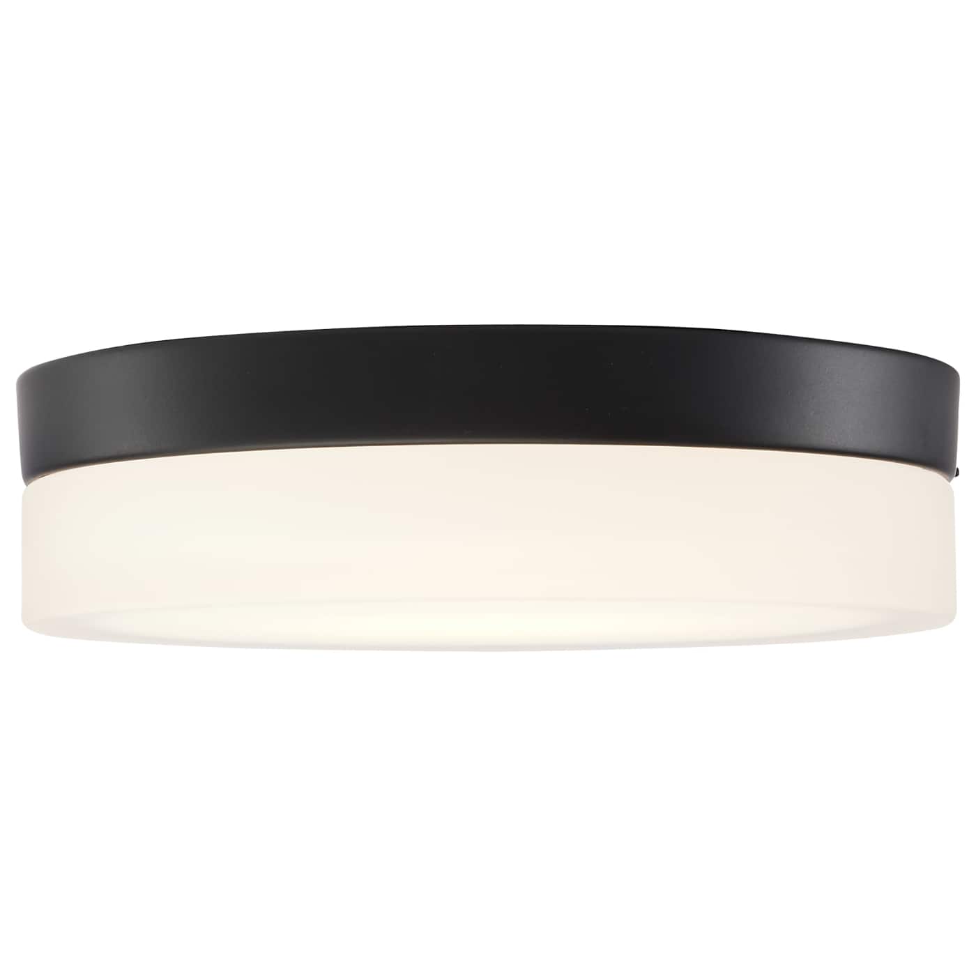 PI LED 9" FLUSH MATTE BLACK - 62-568