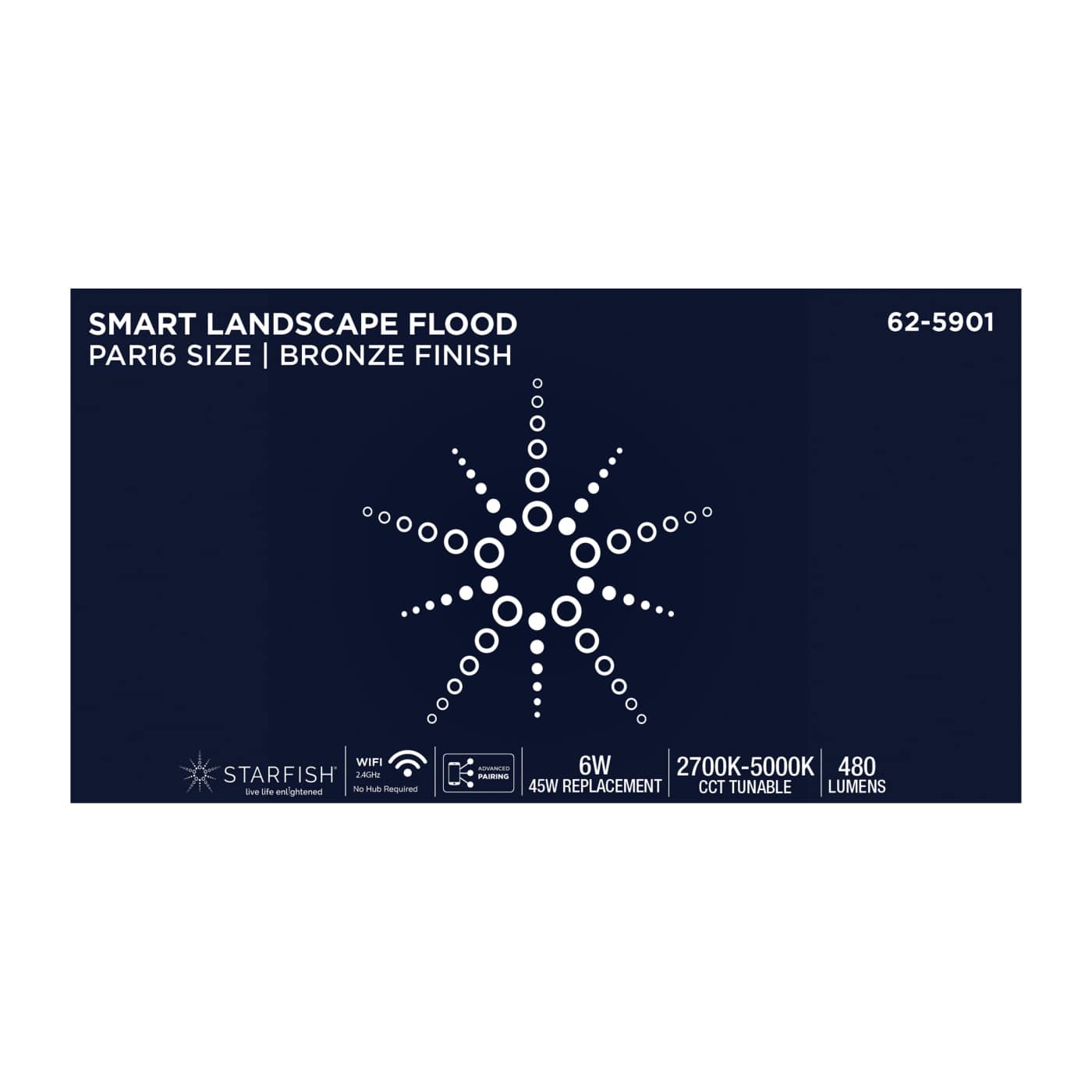 LED 6W LANDSCAPE FLOOD - 62-5901