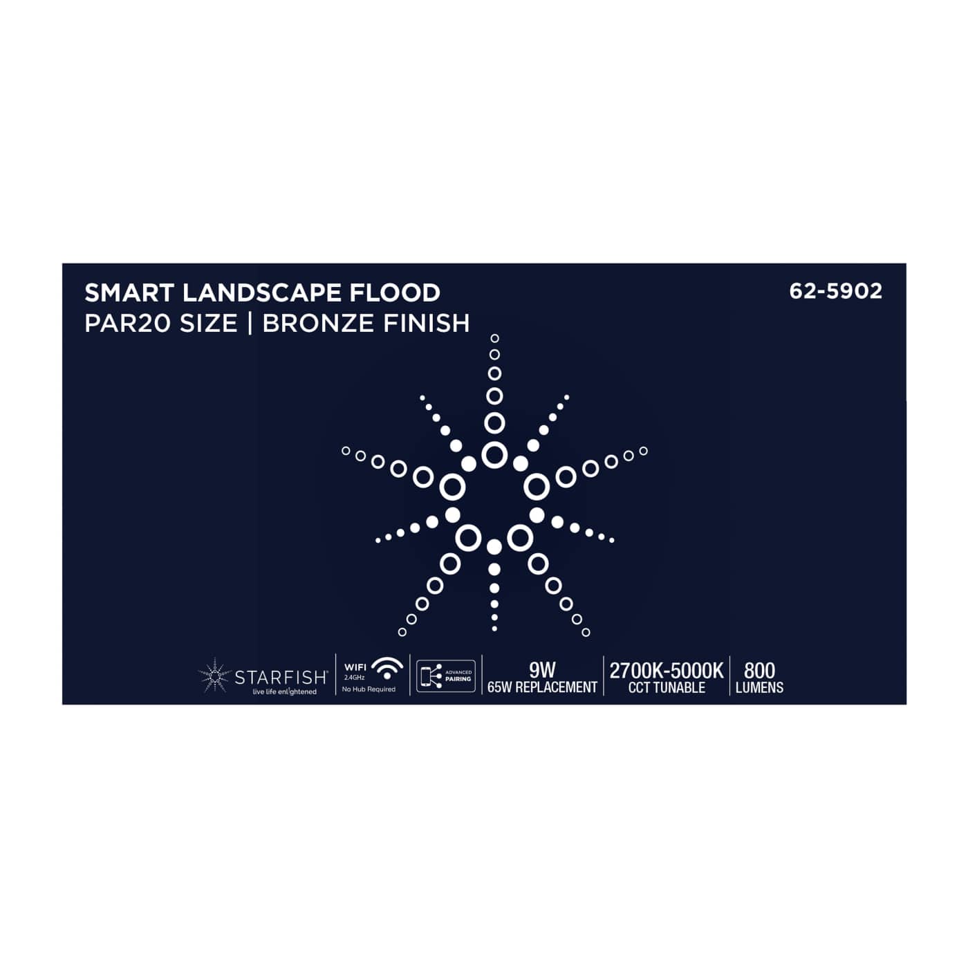 LED 9W LANDSCAPE FLOOD - 62-5902