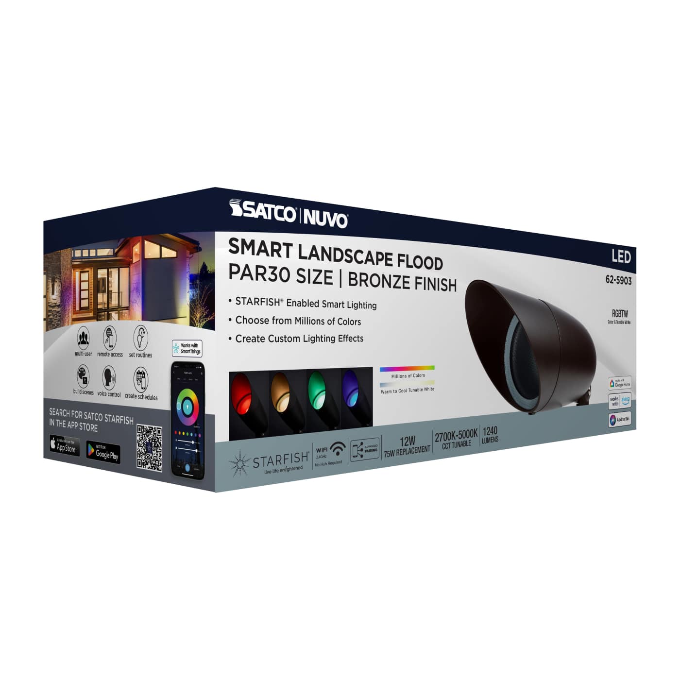 LED 12W LANDSCAPE FLOOD - 62-5903