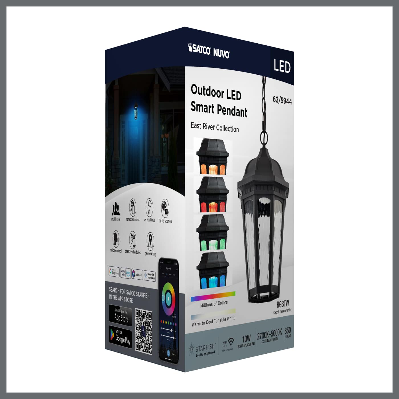 EAST RIVER 1LT OUTDOOR HANGING - 62-5944