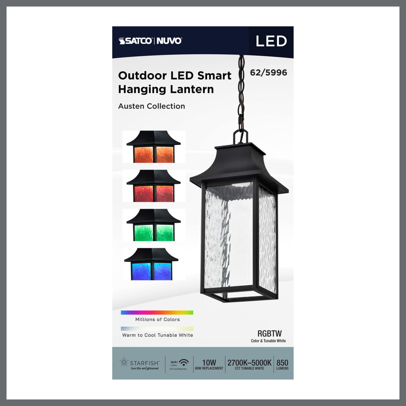 AUSTEN 1LT OUTDOOR HANGING - 62-5996