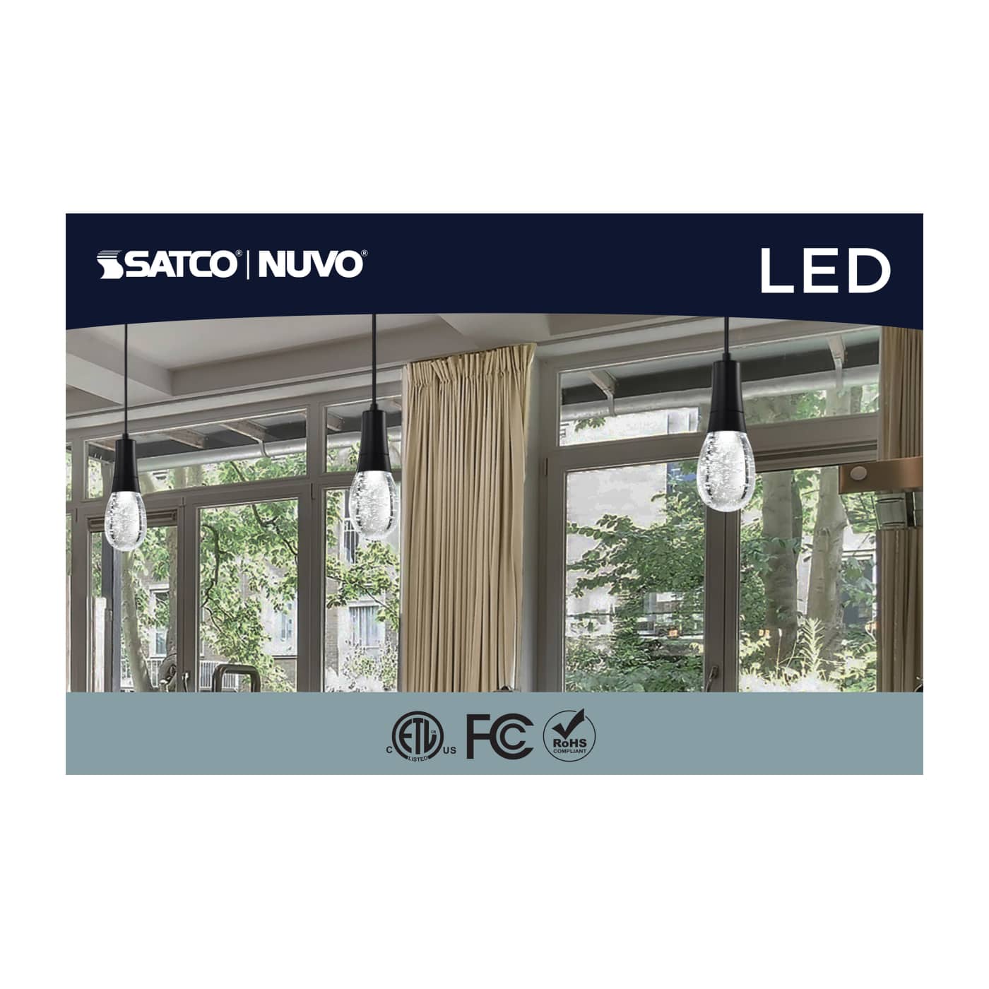 LACEY 4" LED RGB/TW PENDANT - 62-6002