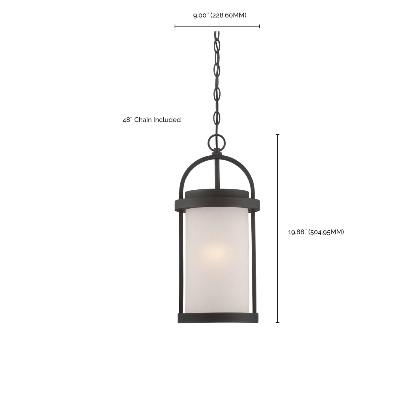 WILLIS LED OUTDOOR HANGING - 62-655