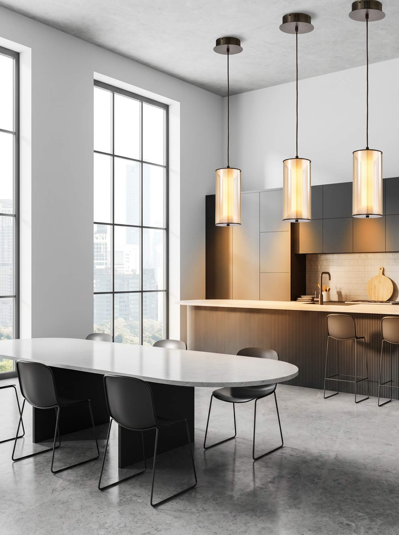 SILHOUETTE MED PENDANT - 62-8021