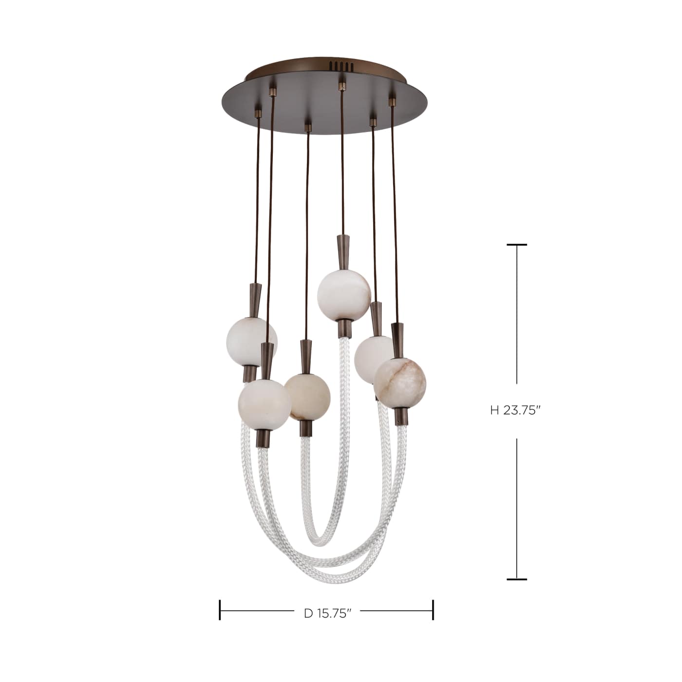 ZION 6 LT LED PENDANT - 62-8031