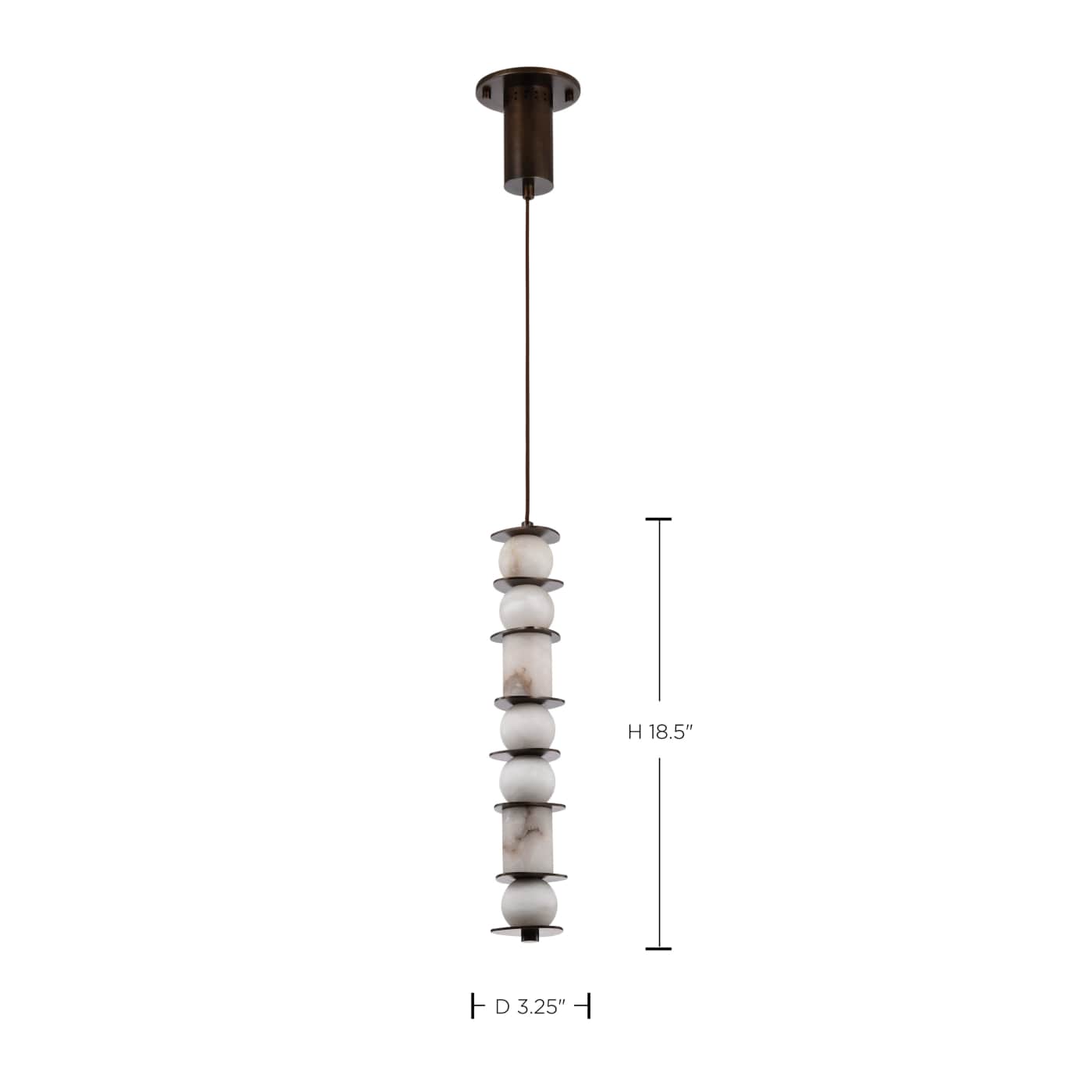 NEBULA 19" LED PENDANT - 62-8053