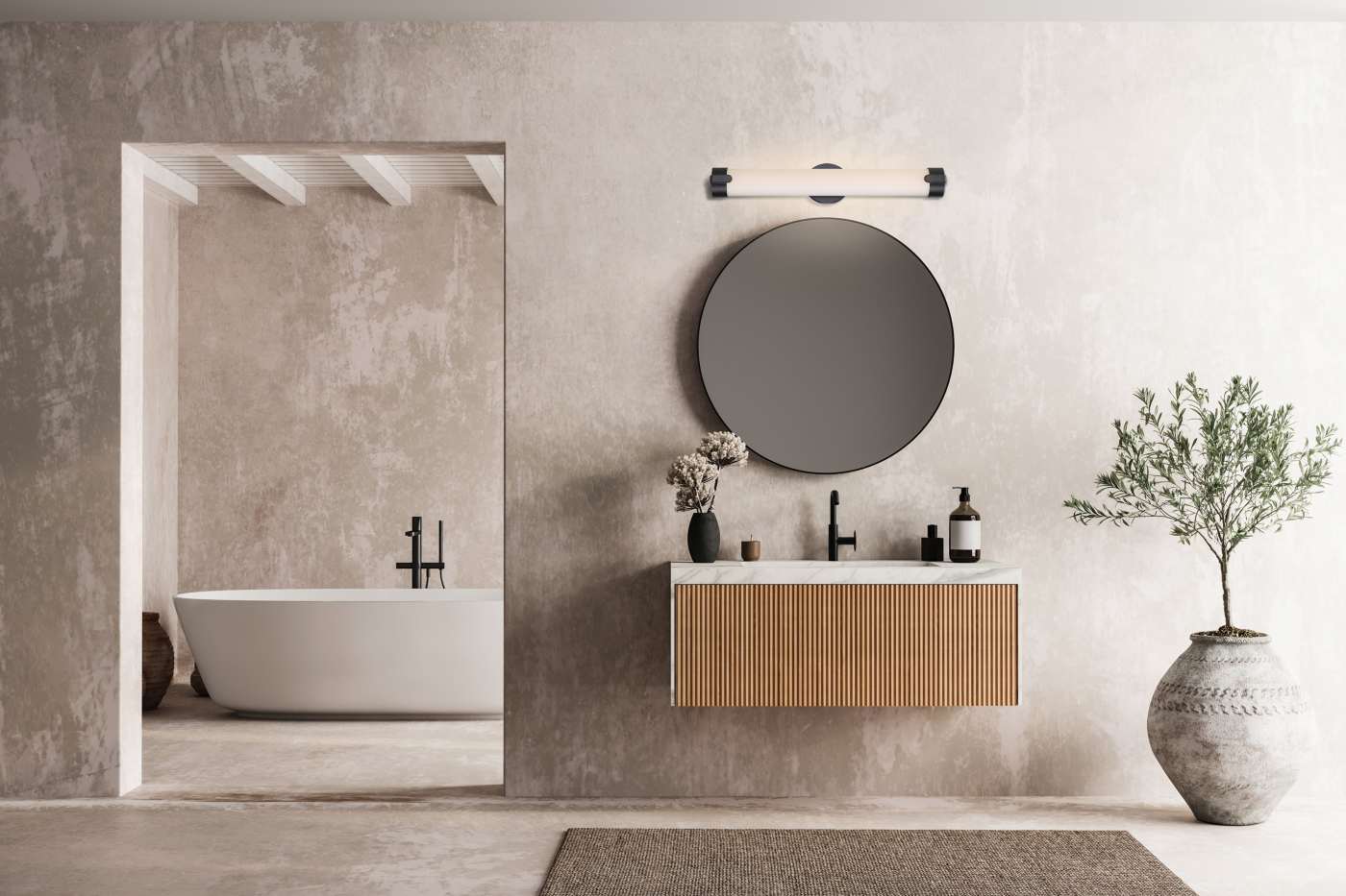 LOOP LED DOUBLE WALL SCONCE - 62-922