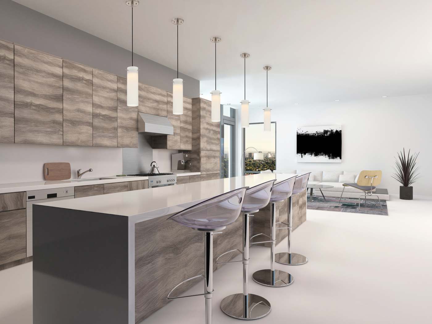 PULSE 1 LIGHT LED MINI PENDANT - 62-953