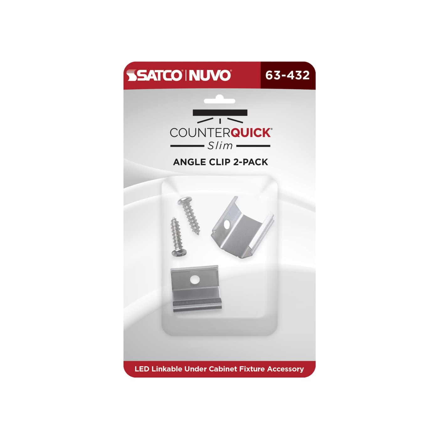 COUNTERQUICKSLIM CLIP ANGLE - 63-432