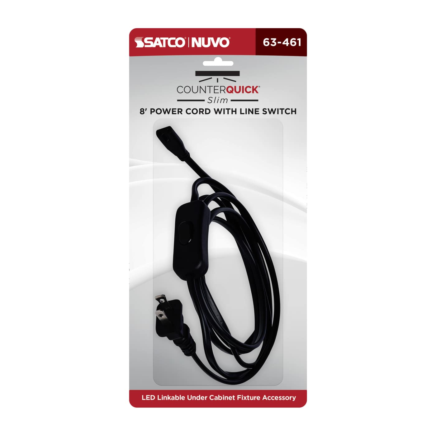 8FT LINE SWITCH & POWER CORD - 63-461