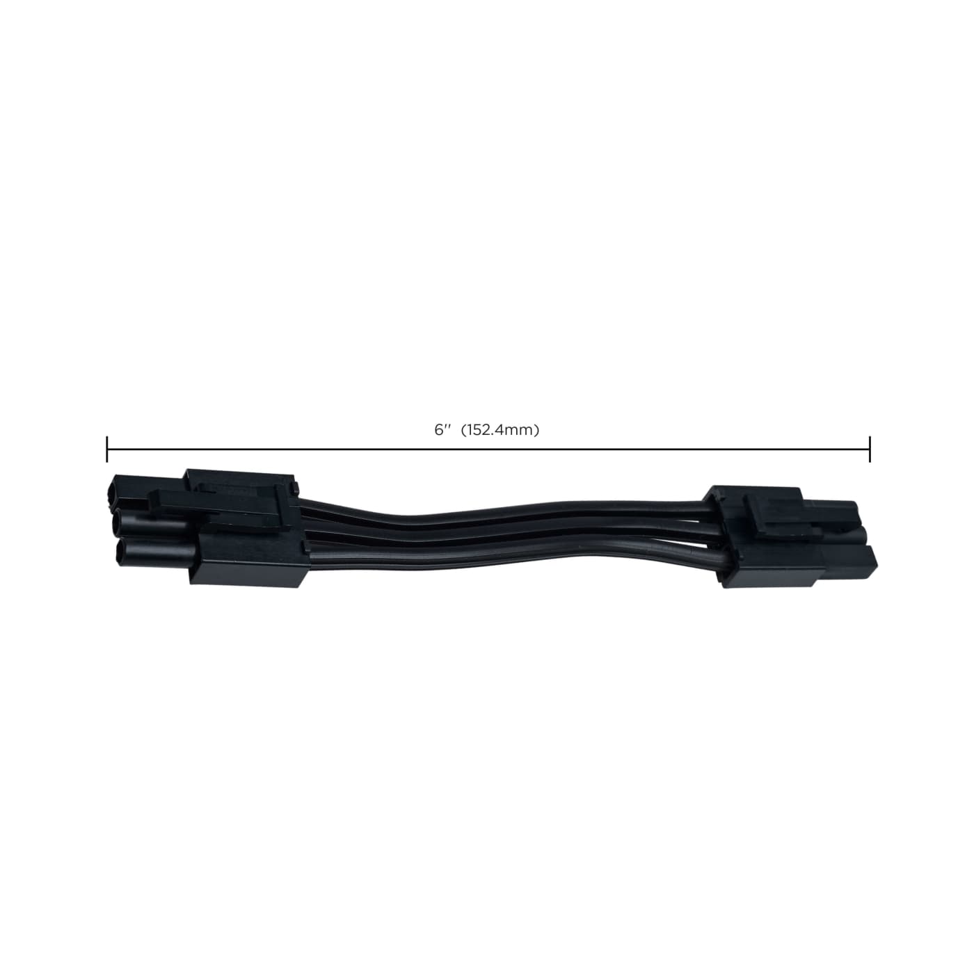 UNDER CAB LINK CABLE 6" BLK - 63-533