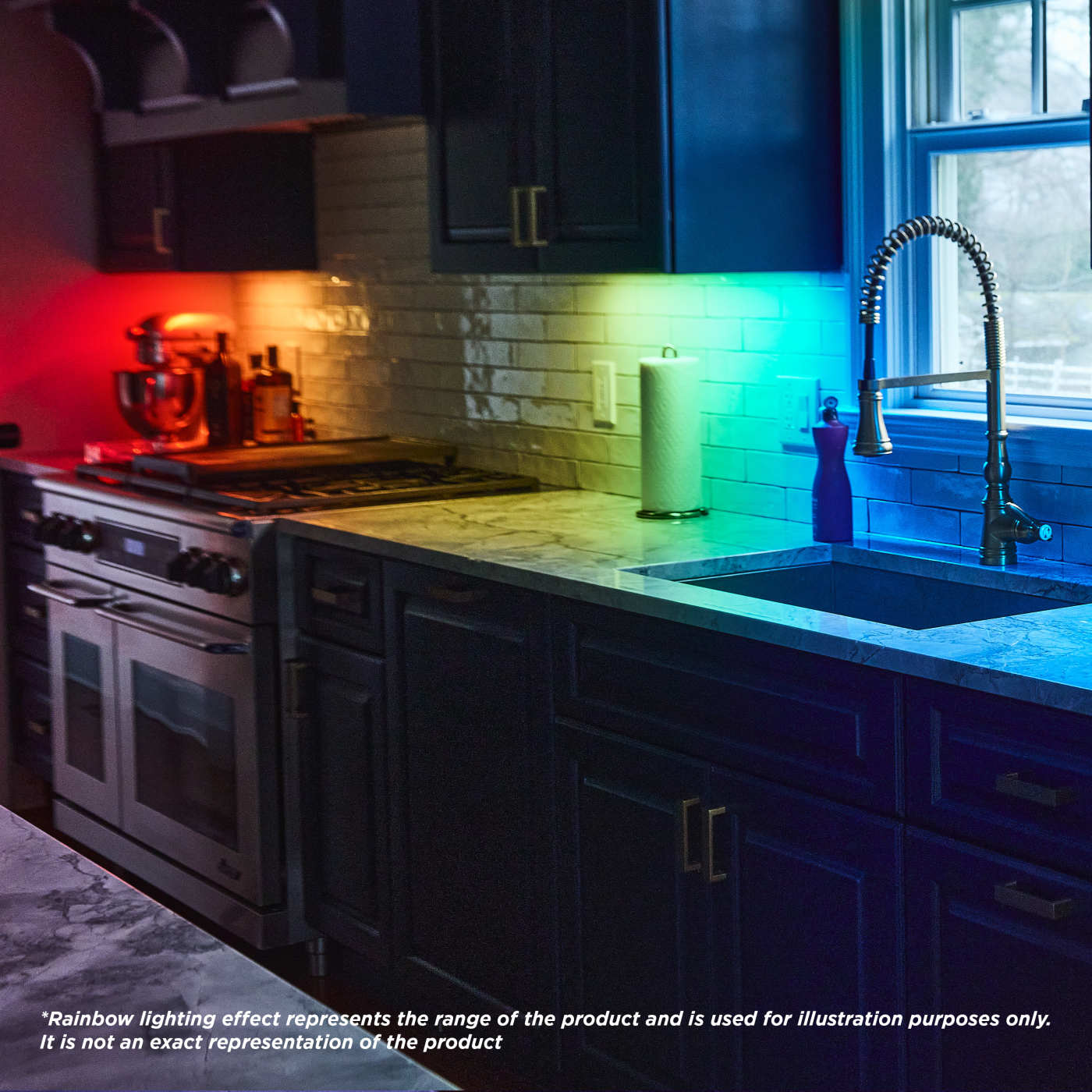 UNDER CAB LED RGB 11" - WH - 63-551