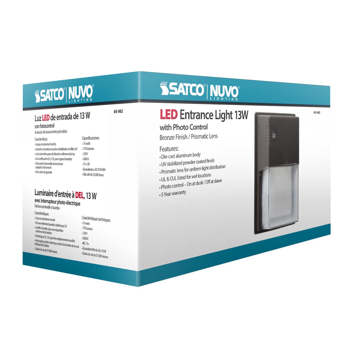 LED ENTRANCE LIGHT 13W - PHOTO - 65-062