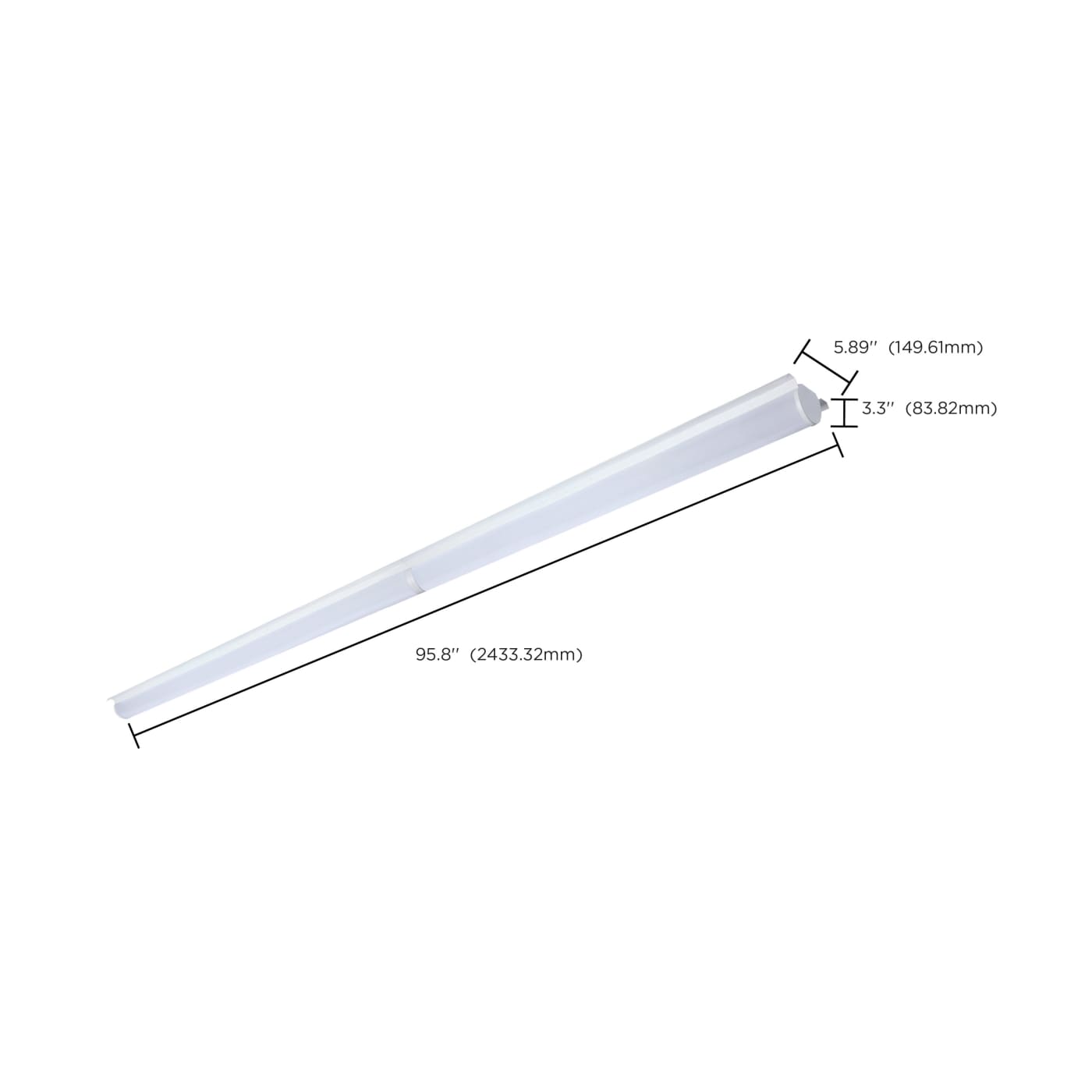 8FT 100W LED STRIP RETROFIT - 65-1032