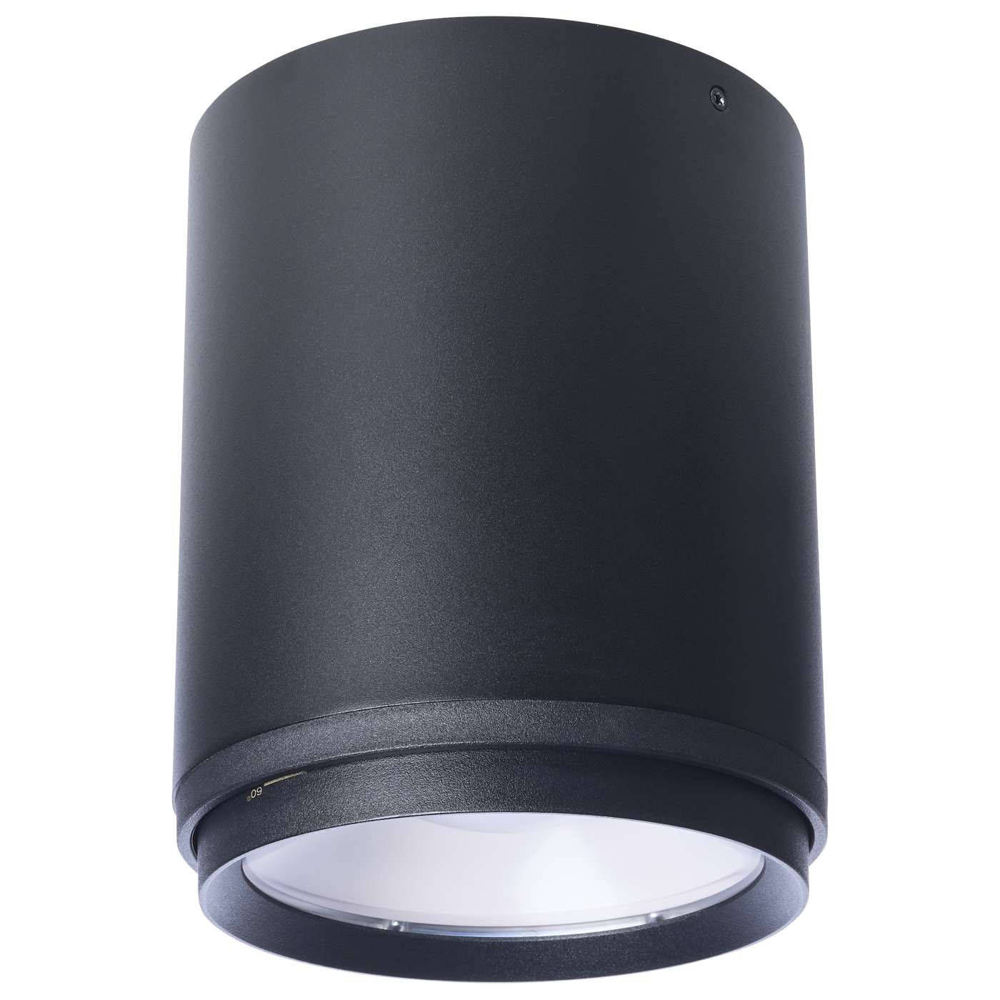 LED CYLINDER FLUSH BLACK - 65-1051