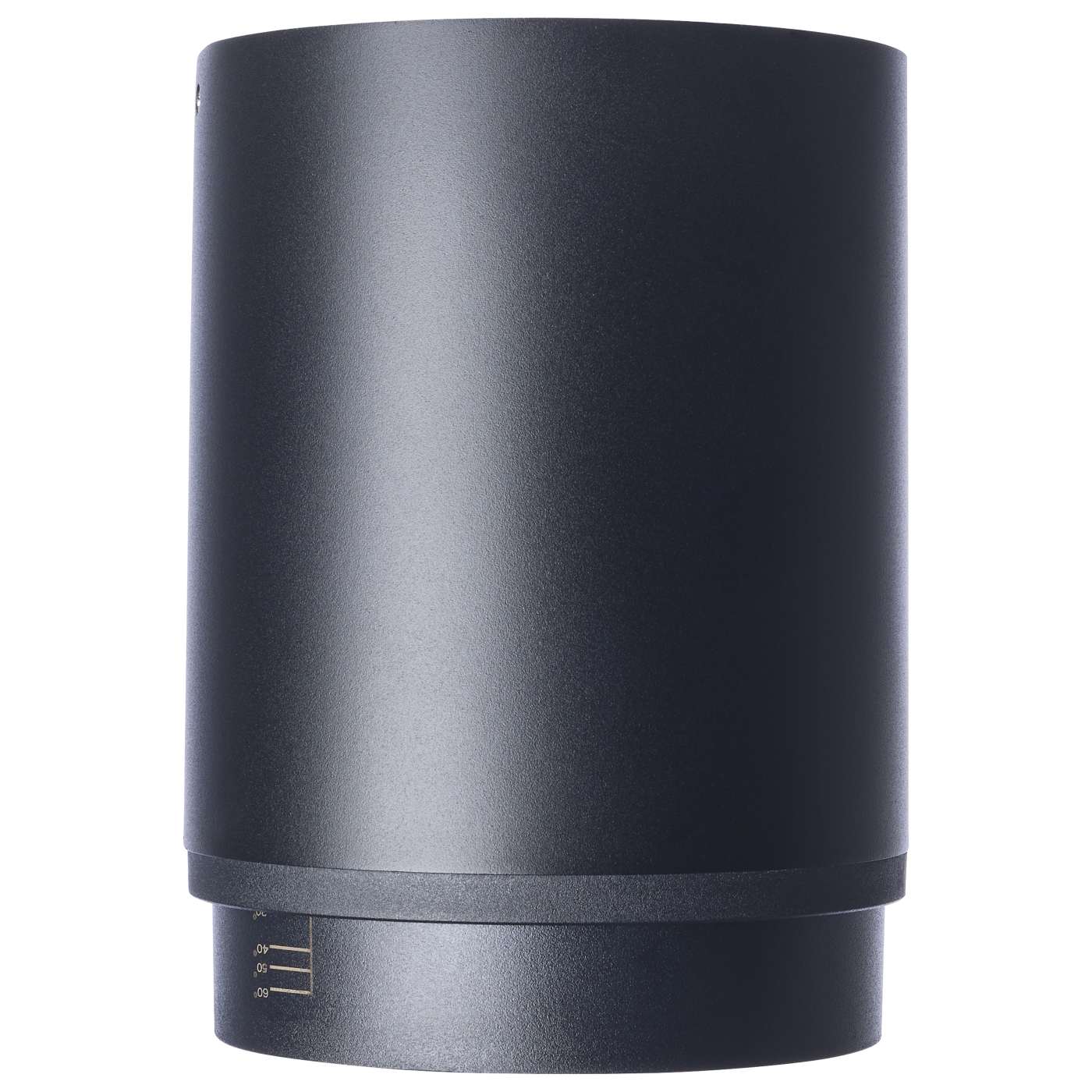 LED CYLINDER FLUSH BLACK - 65-1051