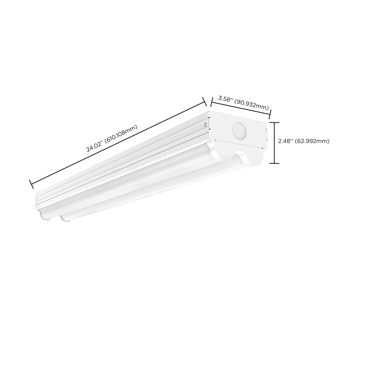2' LED DOUBLE LIGHT STRIP - 65-1070