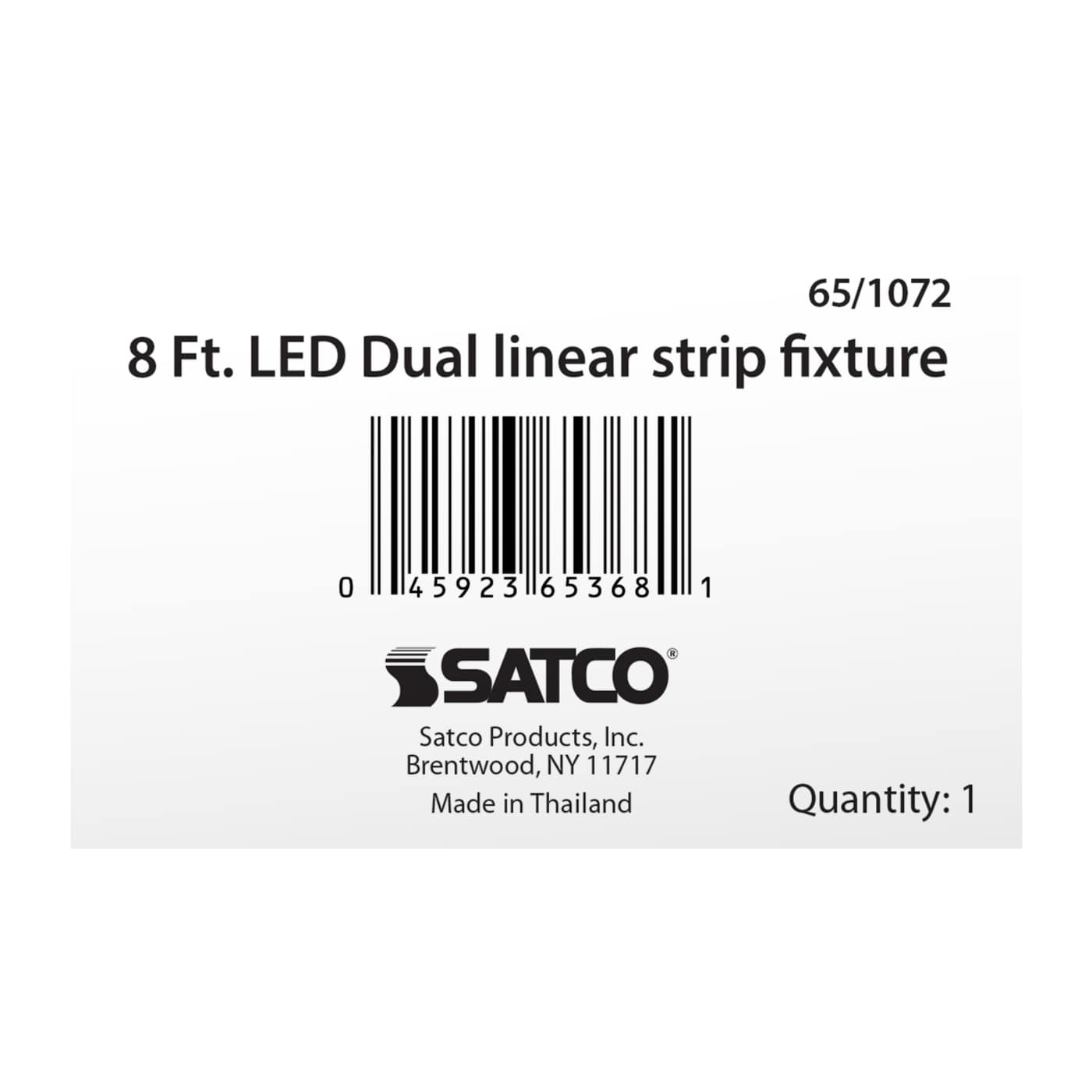 8' LED DOUBLE LIGHT STRIP - 65-1072