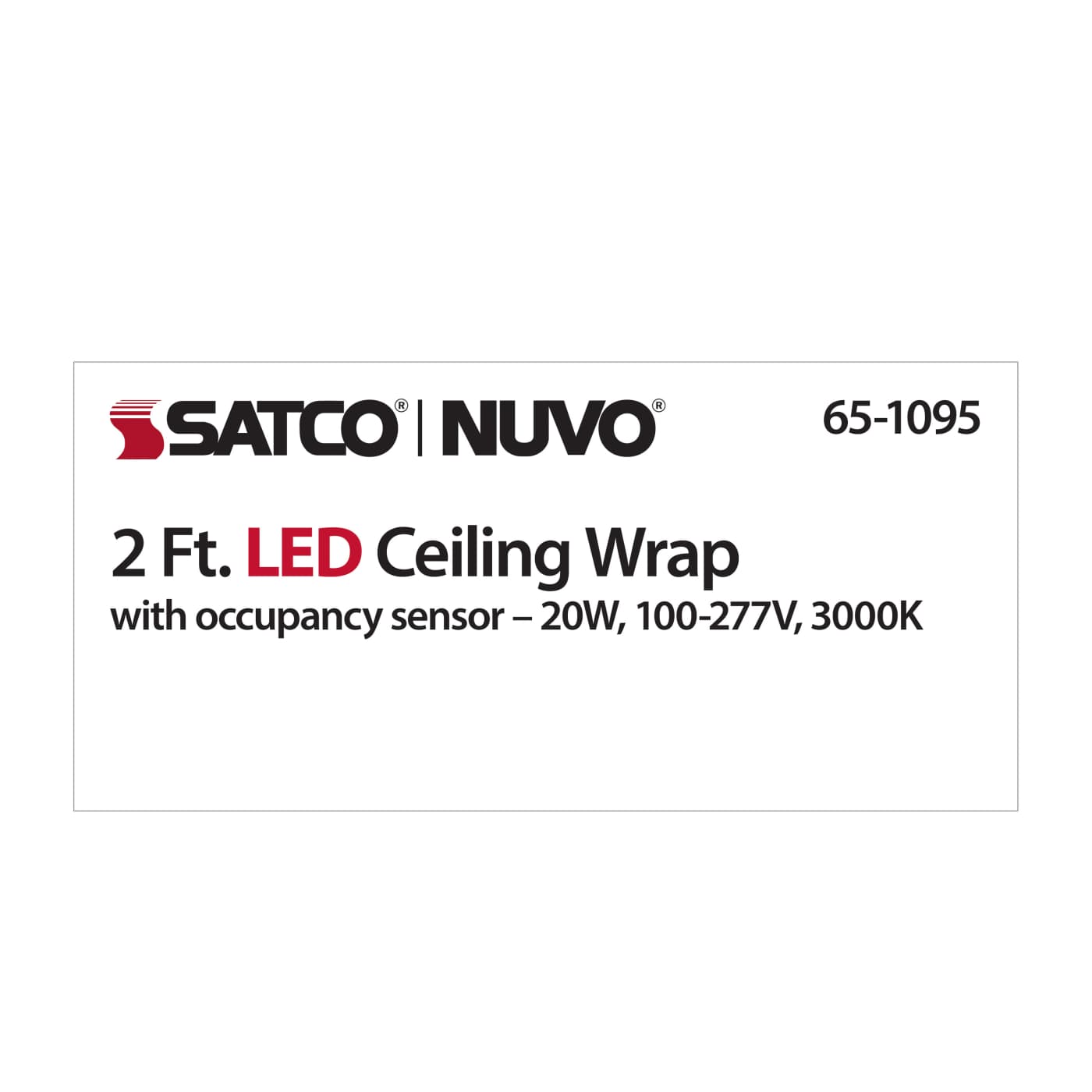 2FT LED CEILING WRAP - 65-1095