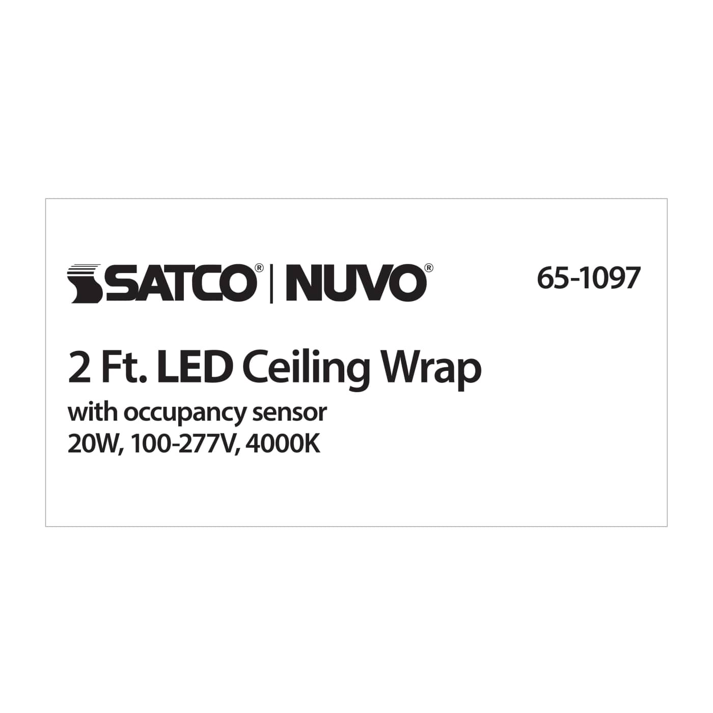 2FT LED CEILING WRAP - 65-1097