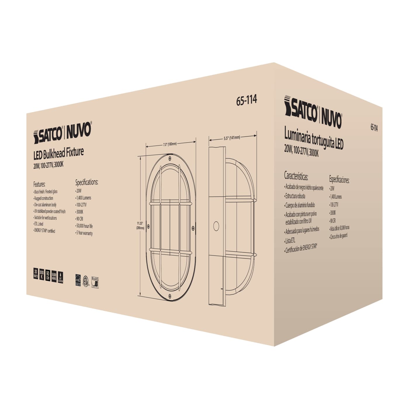 20W LED BULK HEAD - 65-114