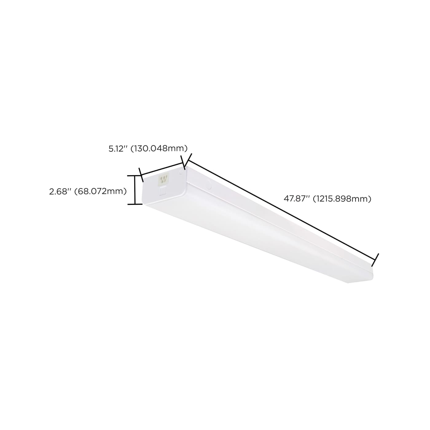 40W LED EM WIDE STRIP 4K - 65-1155