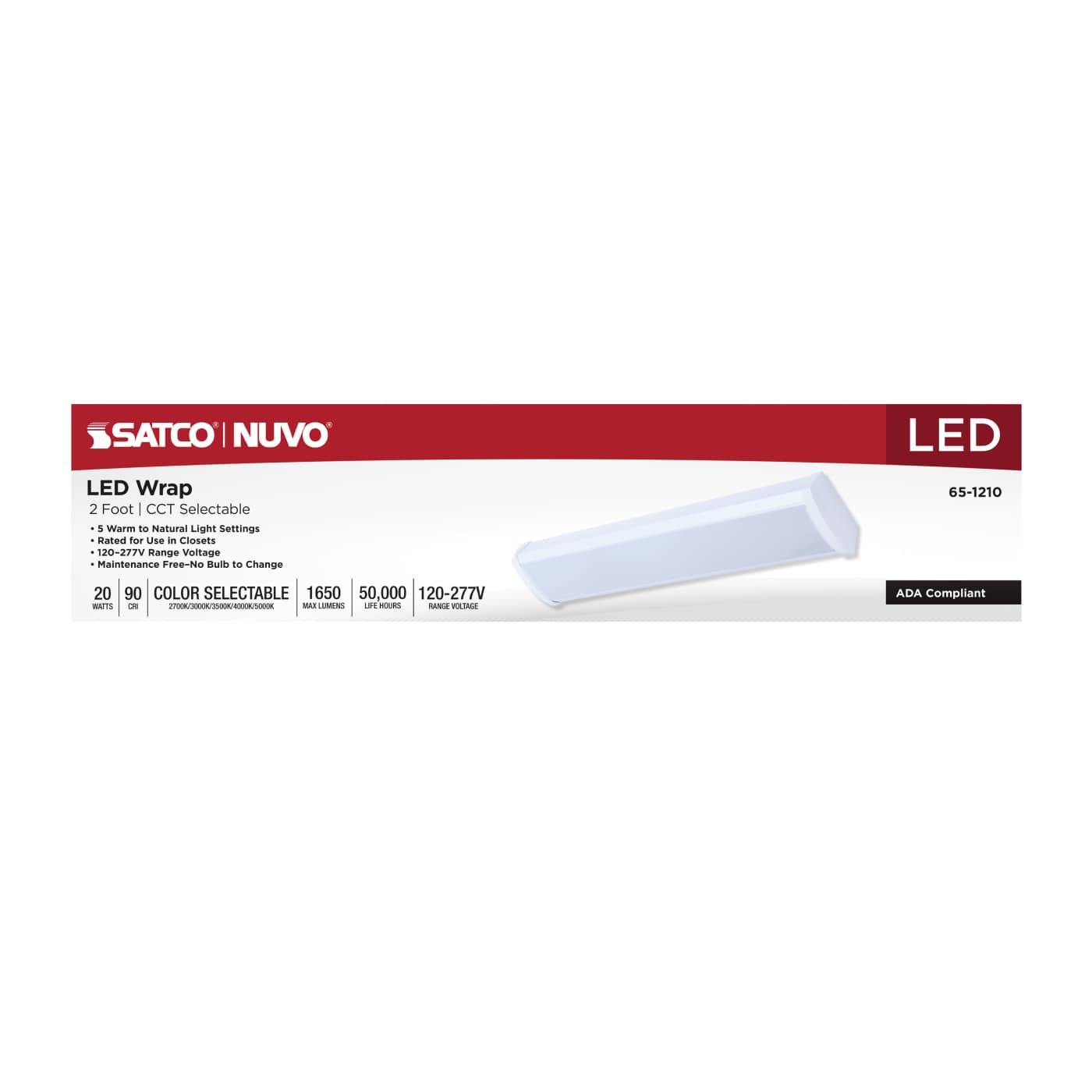 2FT 20W LED WRAP - 65-1210