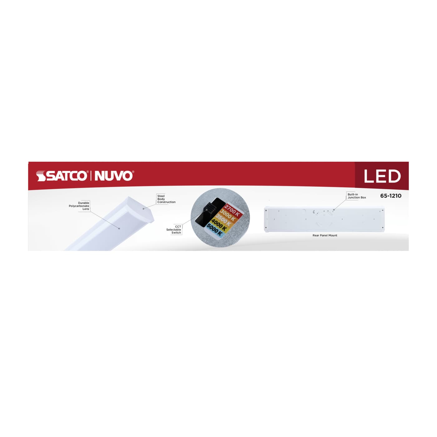 2FT 20W LED WRAP - 65-1210