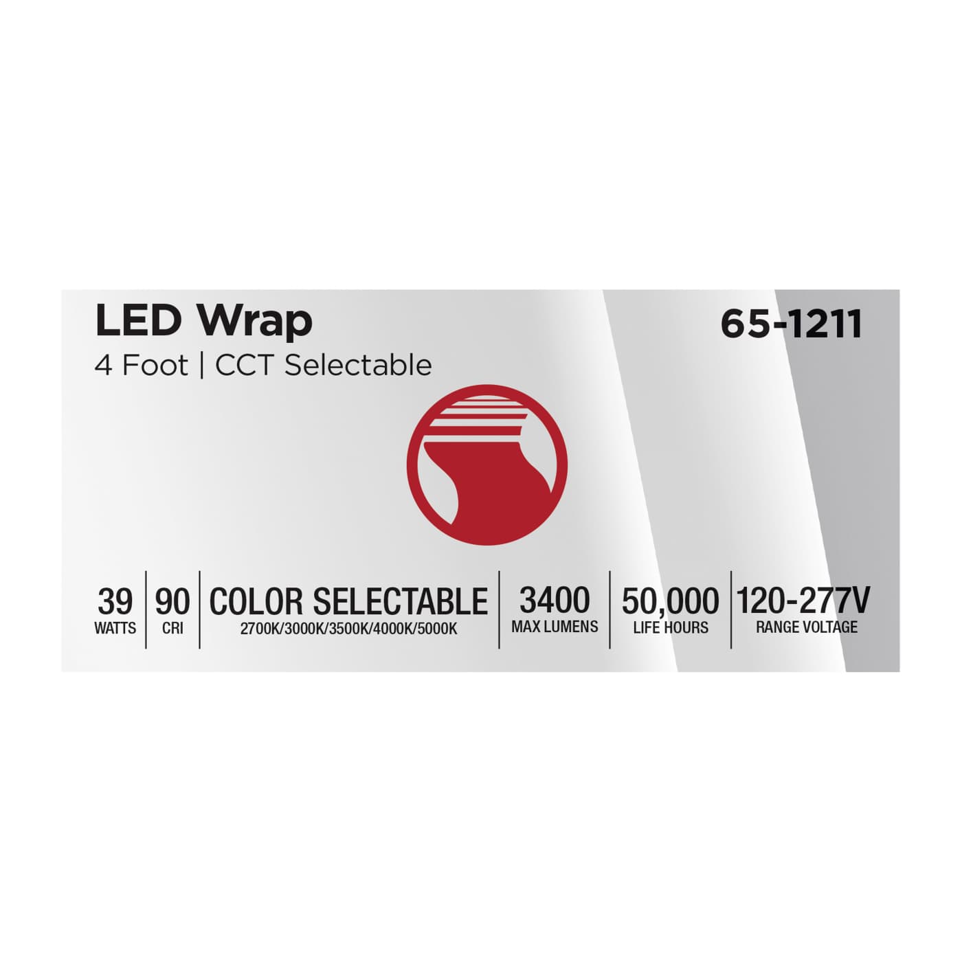 4FT 39W LED WRAP - 65-1211