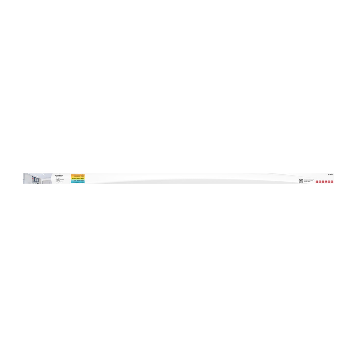 4FT 19W LED STRIP LIGHT - 65-1221
