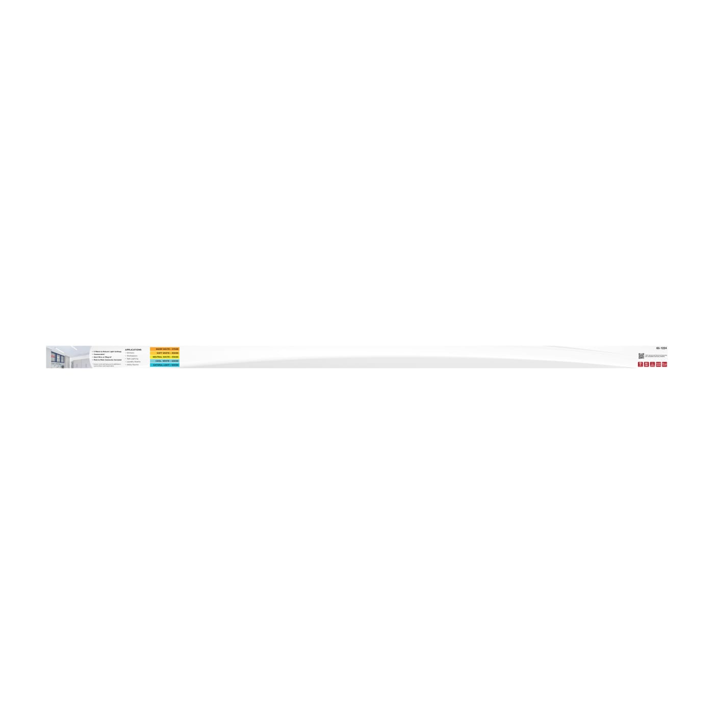 4FT 30W LED CONNECTABLE STRIP - 65-1224