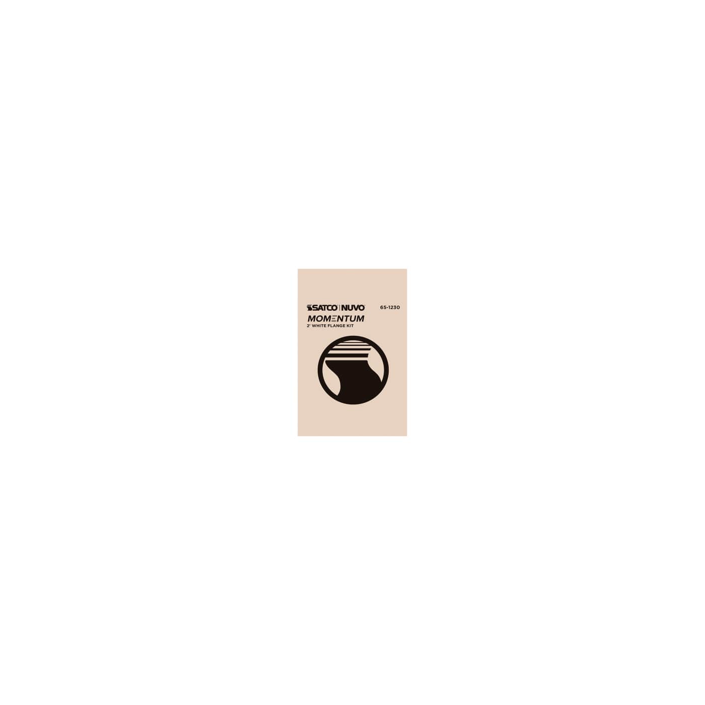 2' WHITE FLANGE KIT - 65-1230