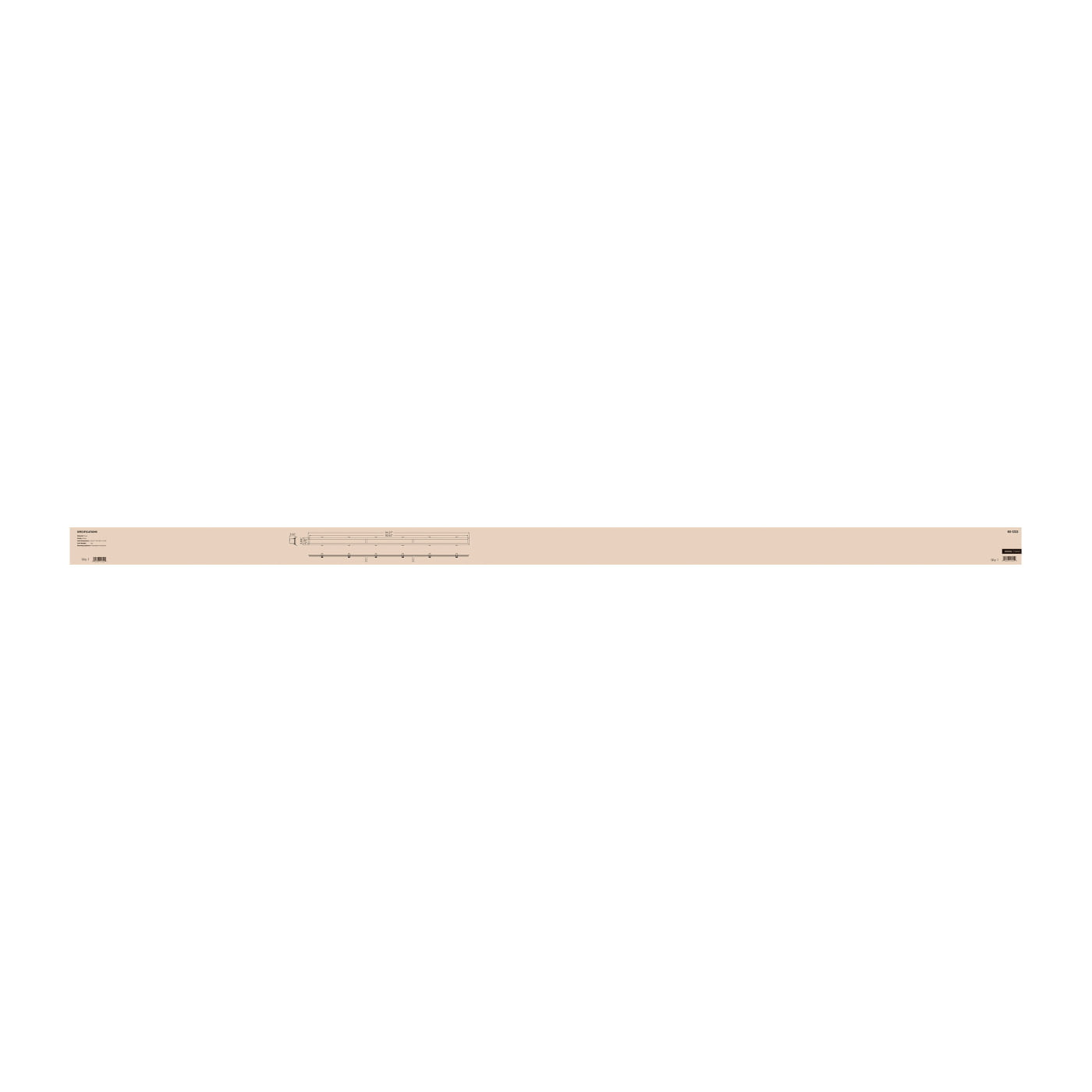 8' WHITE FLANGE KIT - 65-1232
