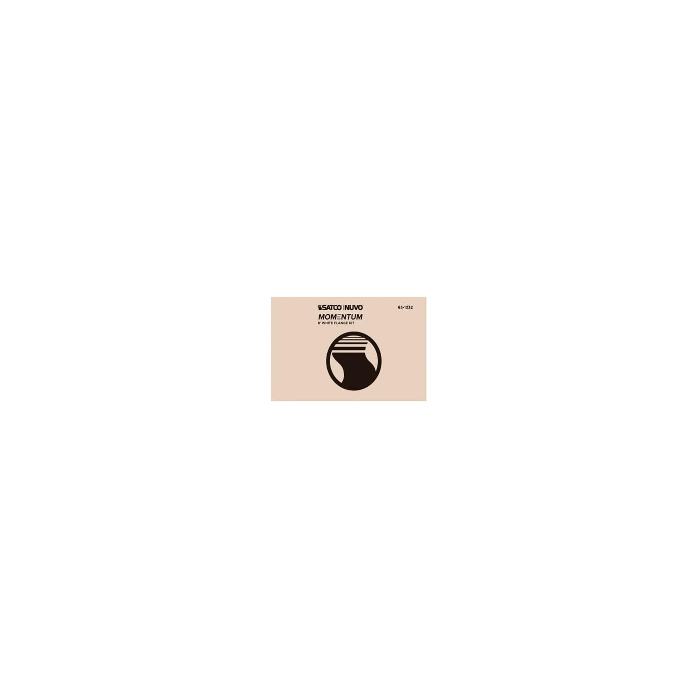 8' WHITE FLANGE KIT - 65-1232
