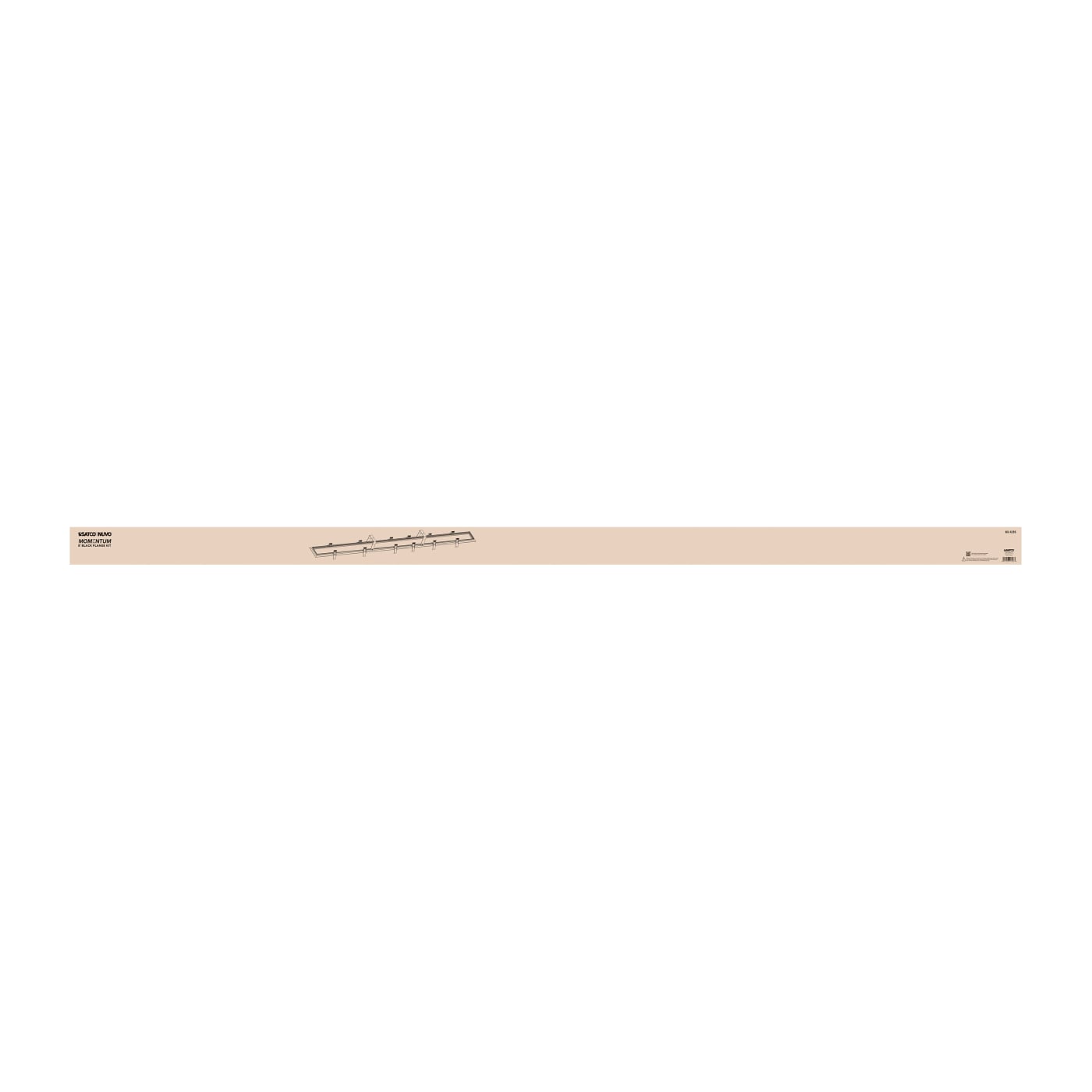 8' BLACK FLANGE KIT - 65-1235
