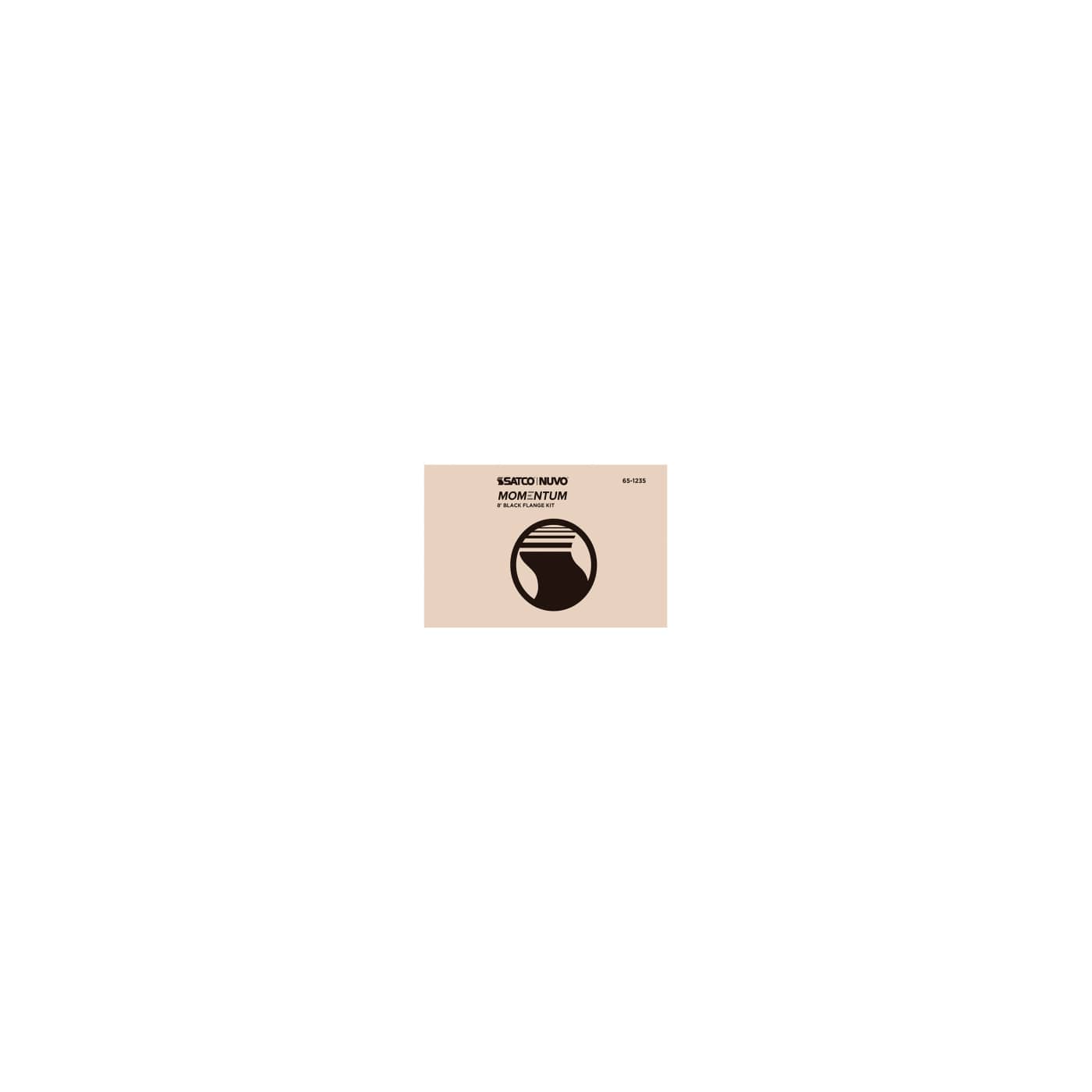 8' BLACK FLANGE KIT - 65-1235