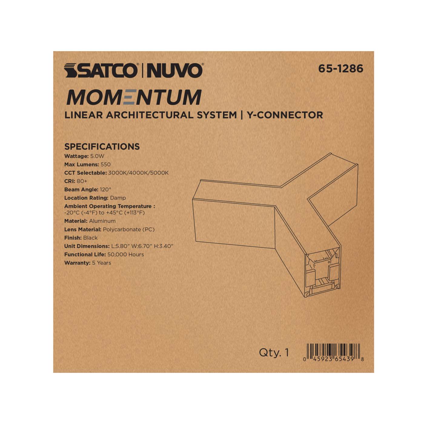 LED Y-CONNECTOR LINEAR SYSTEM - 65-1286