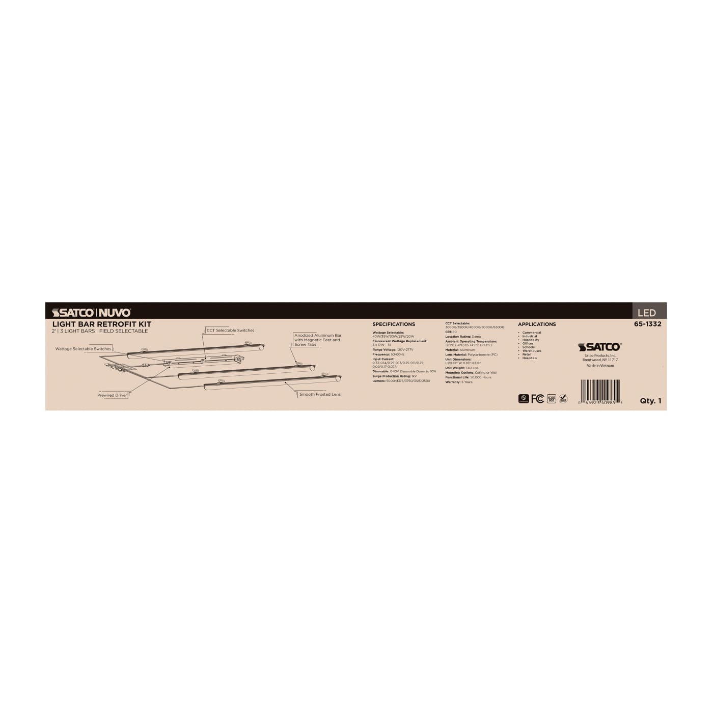 LBR40WSL3B2/8CCT5/DIMU - 65-1332