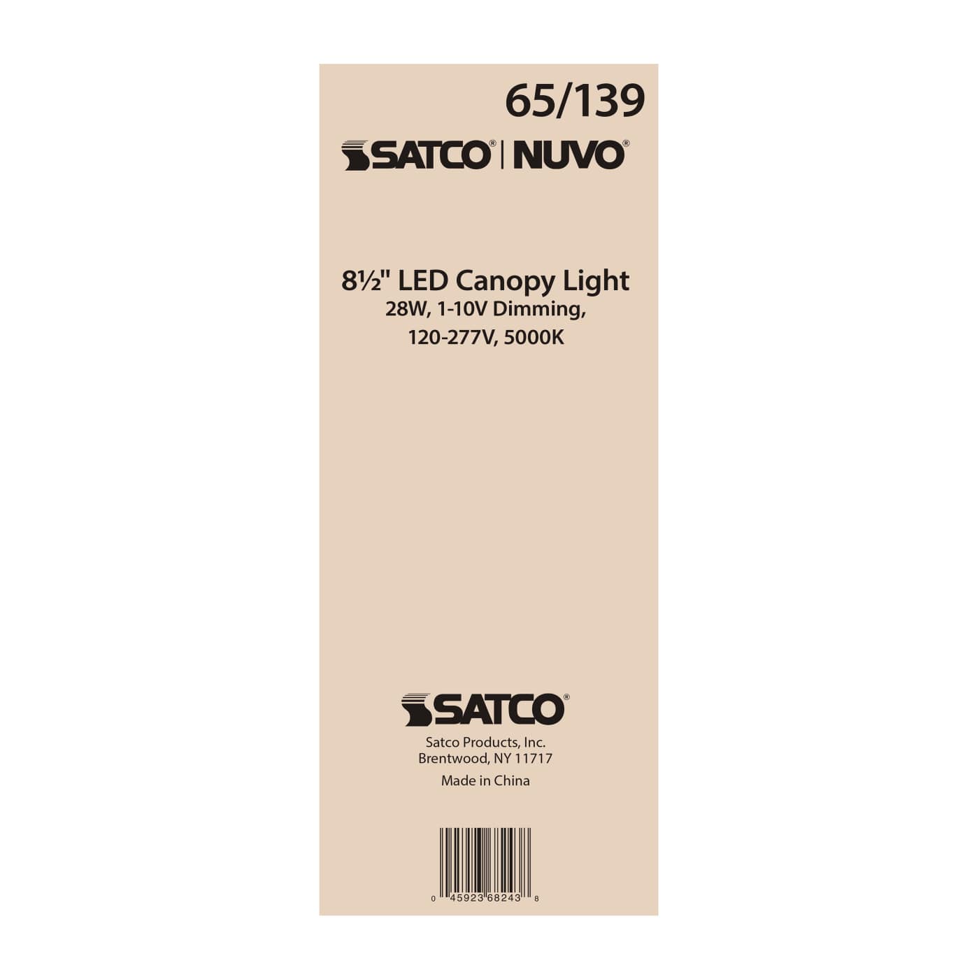 28W LED CANOPY FIXTURE 8.5" - 65-139