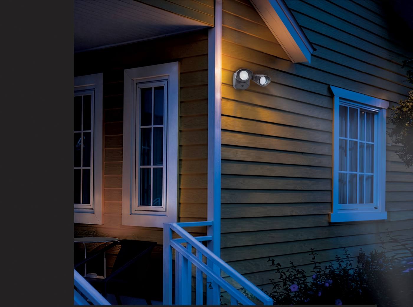 LED 2 SQUARE HEAD SECURITY LGT - 65-1402