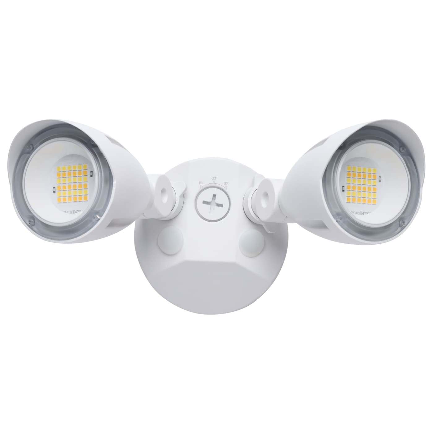 LED 2 BULLET HEAD SECURITY LGT - 65-1410